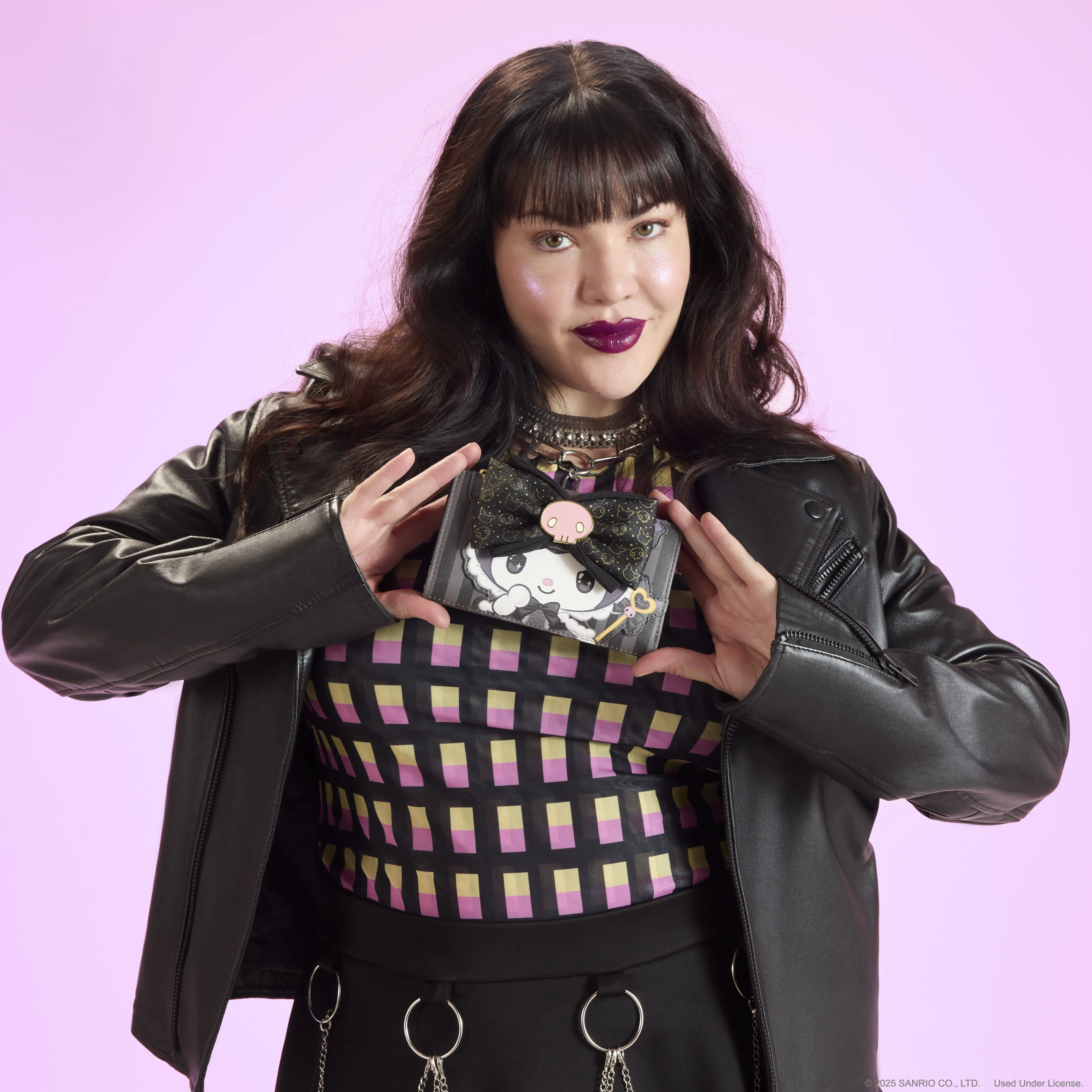 Sanrio Kuromi 20th Anniversary Flap Wallet - Image 2