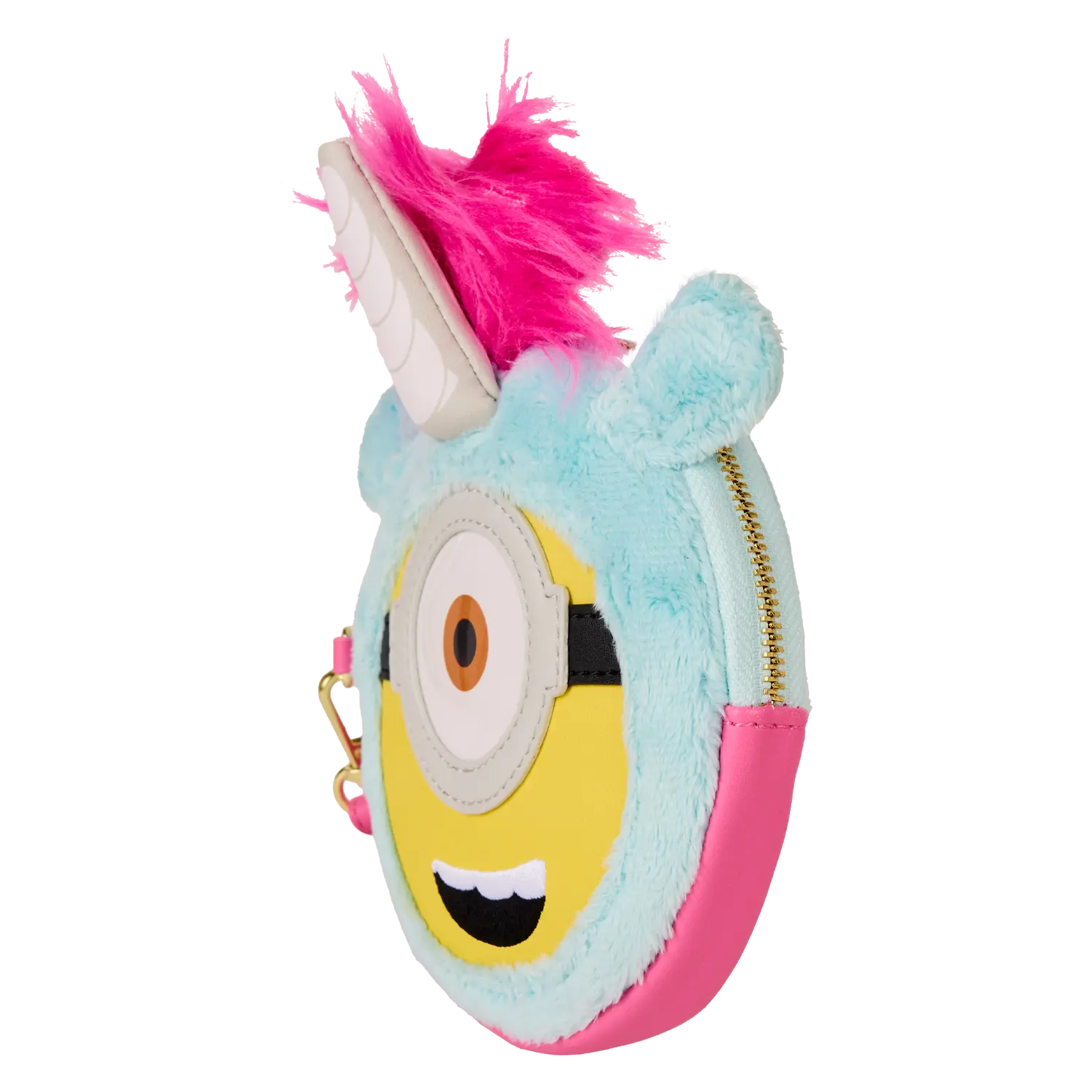 Minions Fluffy Unicorn Exclusive Costume Plush Wristlet Wallet - Image 4