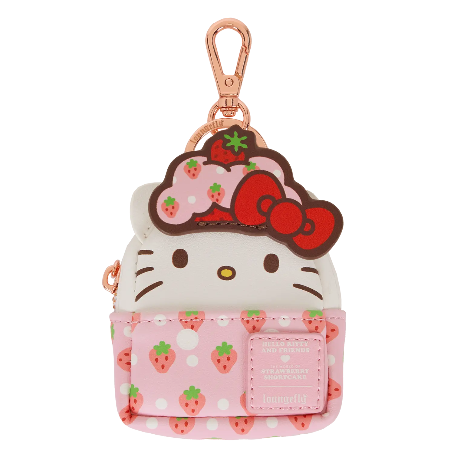 Sanrio Hello Kitty & Friends x Strawberry Shortcake Cosplay Mystery Mini Backpack Keychain Charm - Image 2