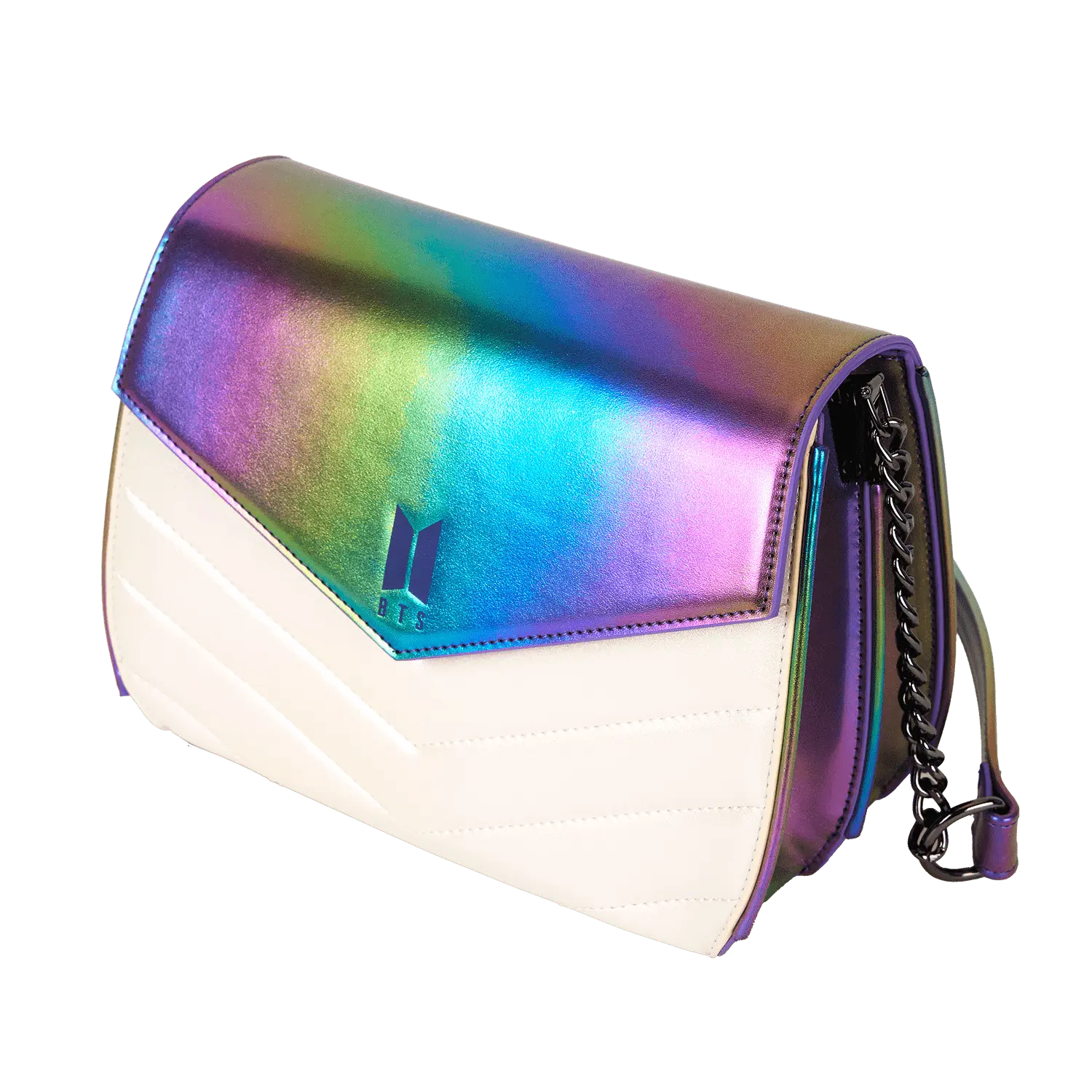 Funko Pop! By Loungefly BTS Iridescent Quilted Crossbody Bag - Image 4