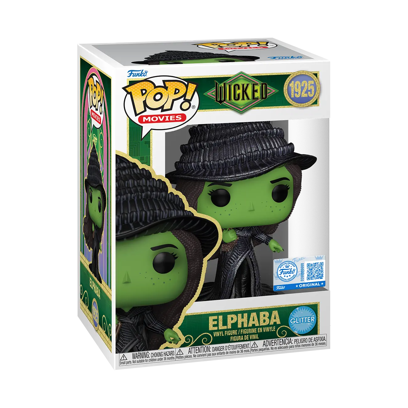Pop! Elphaba with Grimmerie (Glitter) - Image 2
