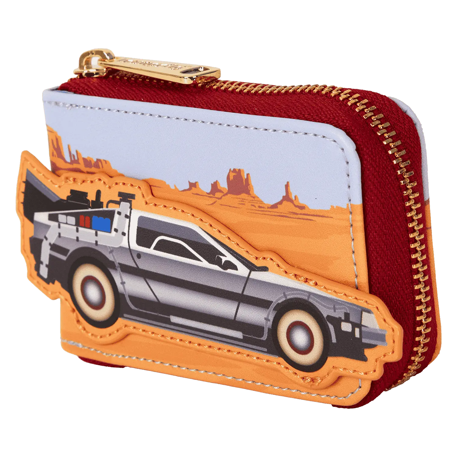 Back To The Future 40th Anniversary Time Machine Accordion Wallet - Image 4