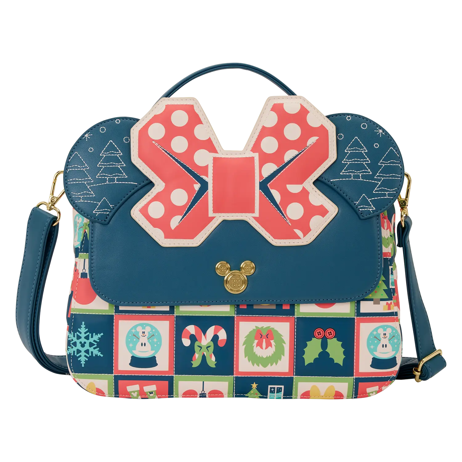 Minnie Mouse Holiday Crossbody Bag
