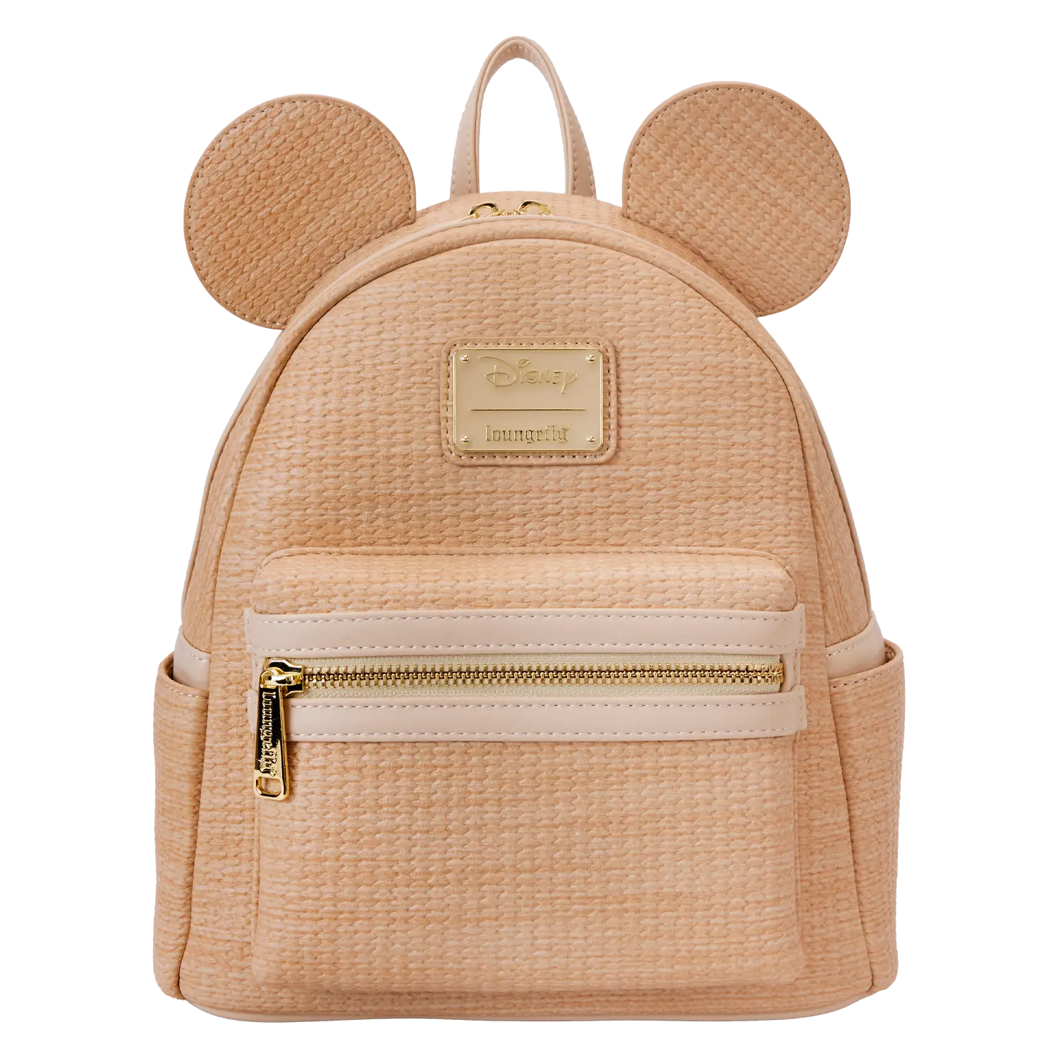 Mickey Mouse Woven Texture Mini Backpack
