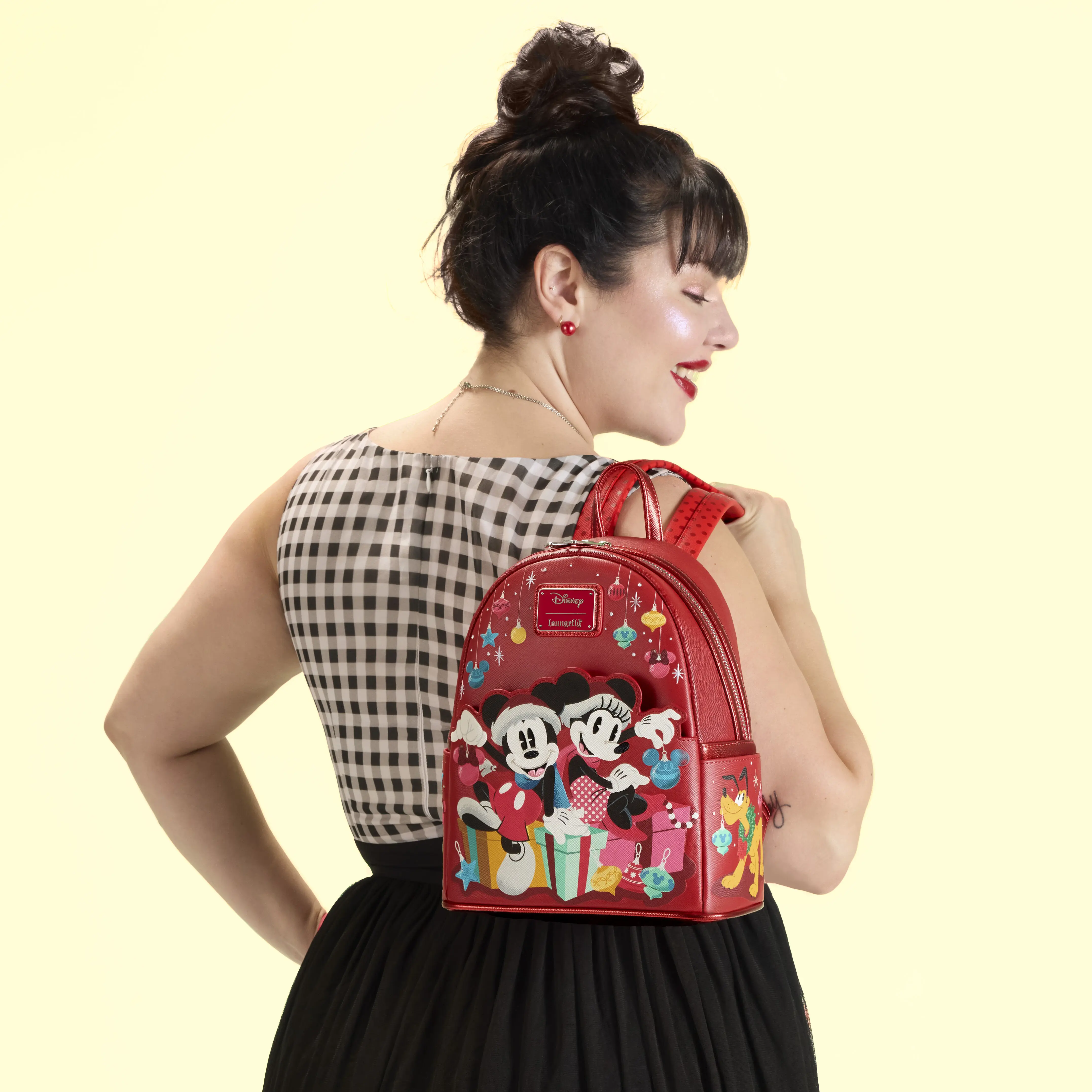 Mickey & Friends Exclusive Holiday Ornaments Mini Backpack - Image 2
