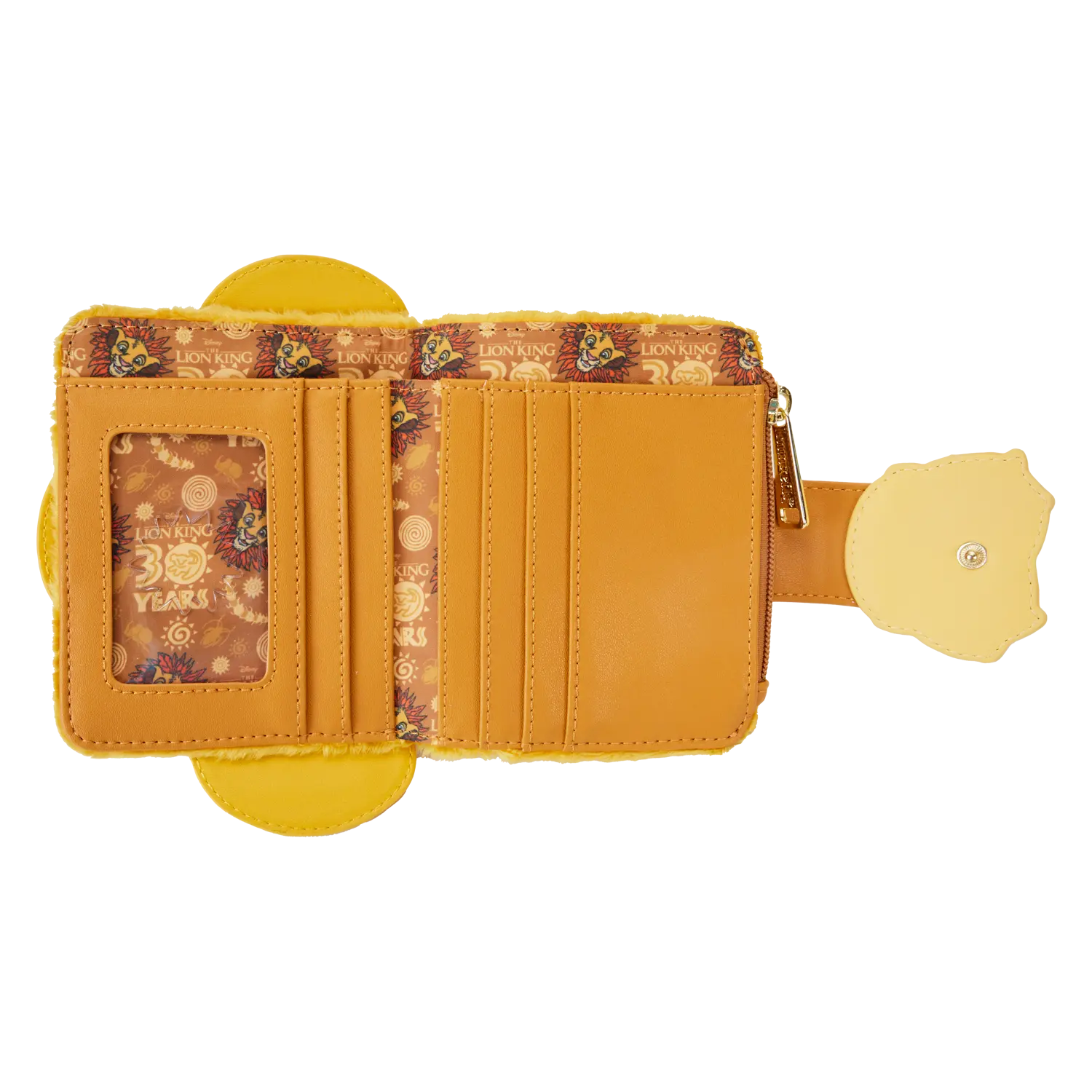 The Lion King Exclusive 30th Anniversary Simba Plush Flap Wallet - Image 5
