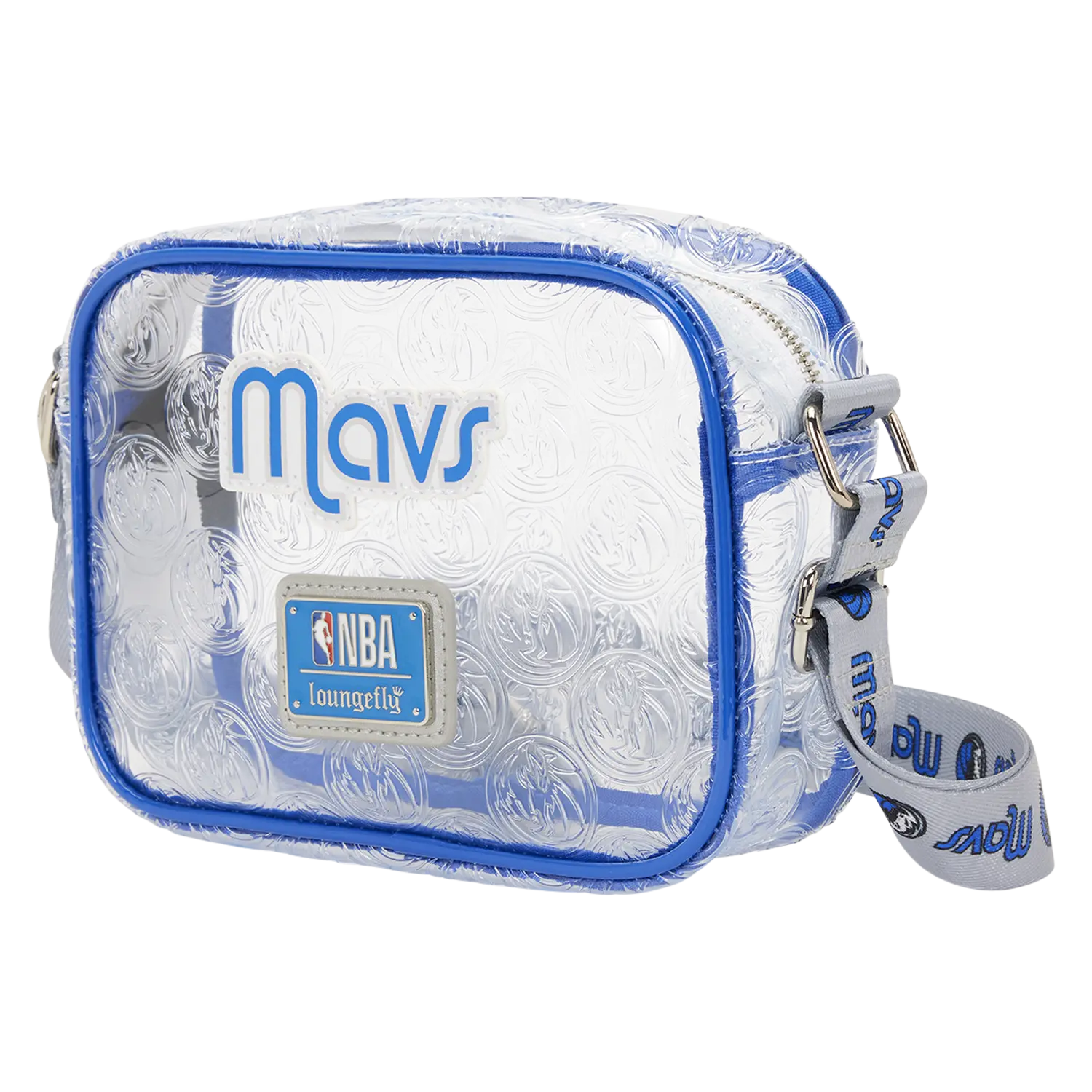 NBA Dallas Mavericks Clear Crossbody Stadium Bag - Image 3