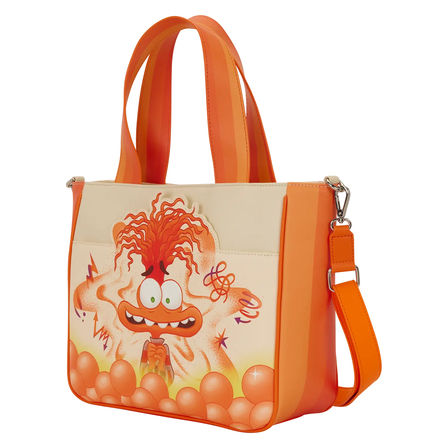 Inside Out 2 Anxiety Tote Crossbody Bag with Coin Bag - Image 6