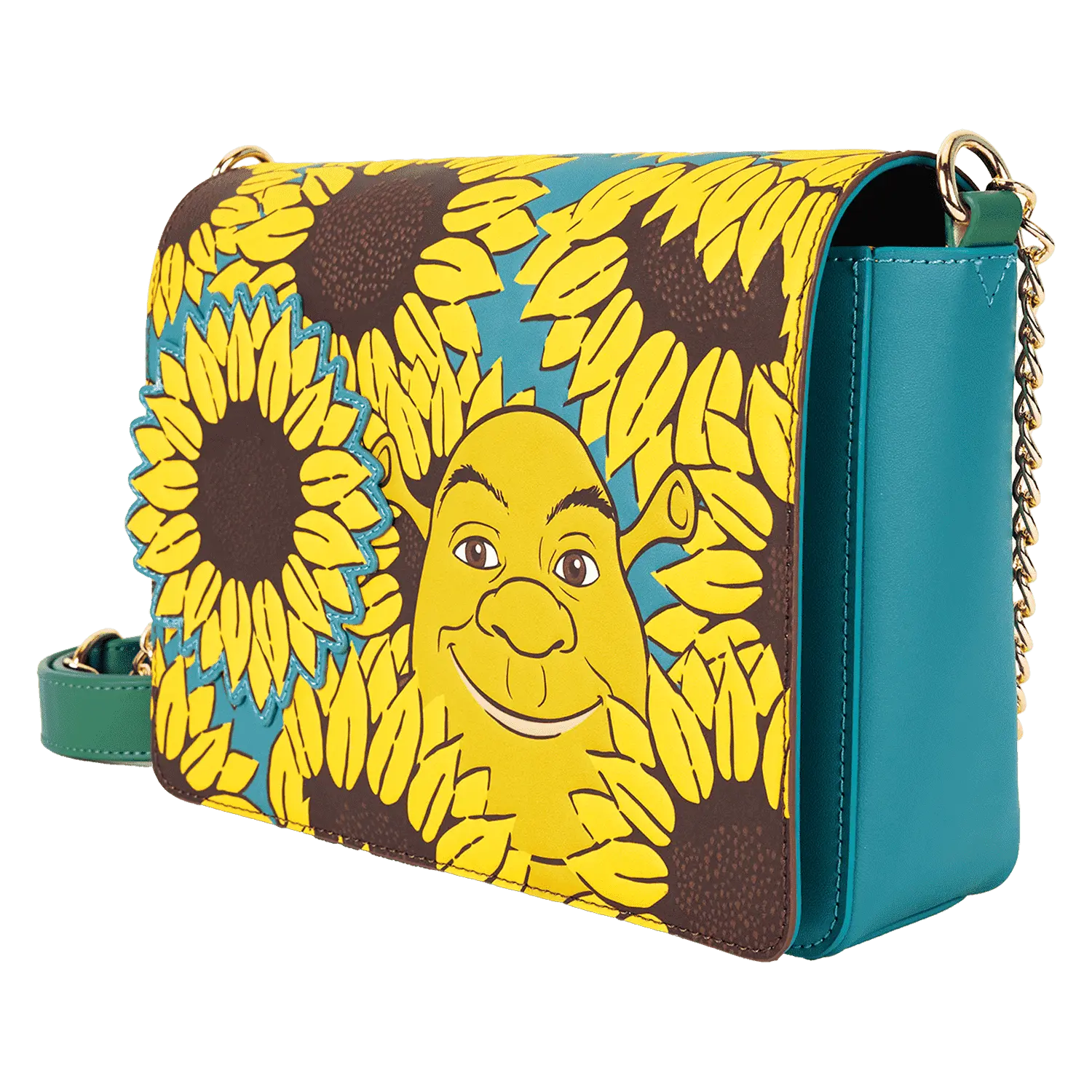 Shrek & Donkey Sunflower Field Crossbody Bag - Image 4