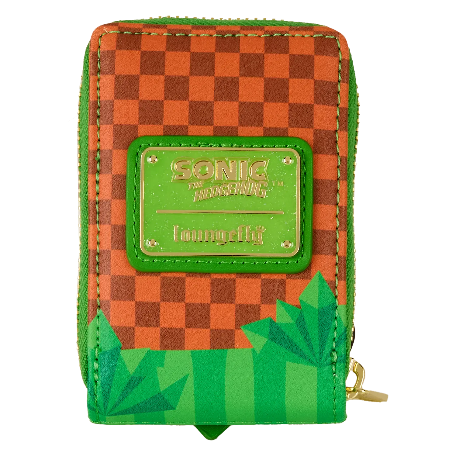 Sonic The Hedgehog Limited Edition Knuckles Emerald Glitter Accordion Wallet - Image 5