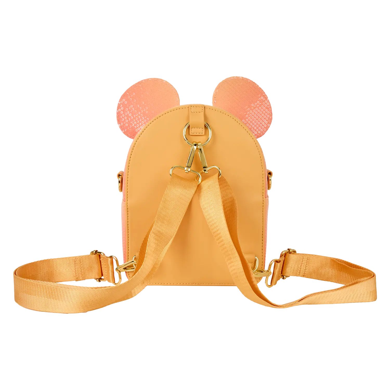 Mickey Mouse Glitter Sequin Convertible Mini Backpack & Crossbody Bag - Image 4