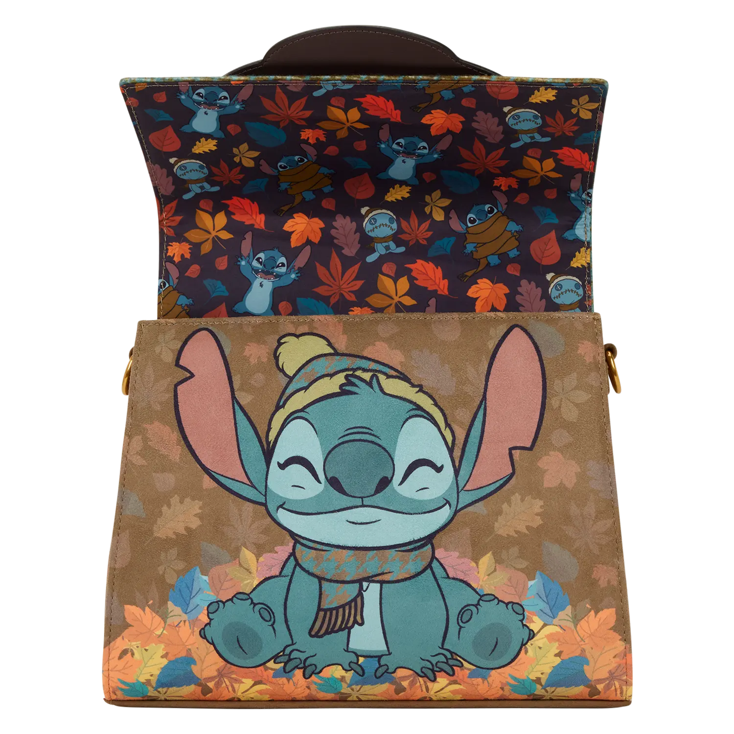 Lilo & Stitch Exclusive Autumn Leaves Crossbody Bag - Image 4