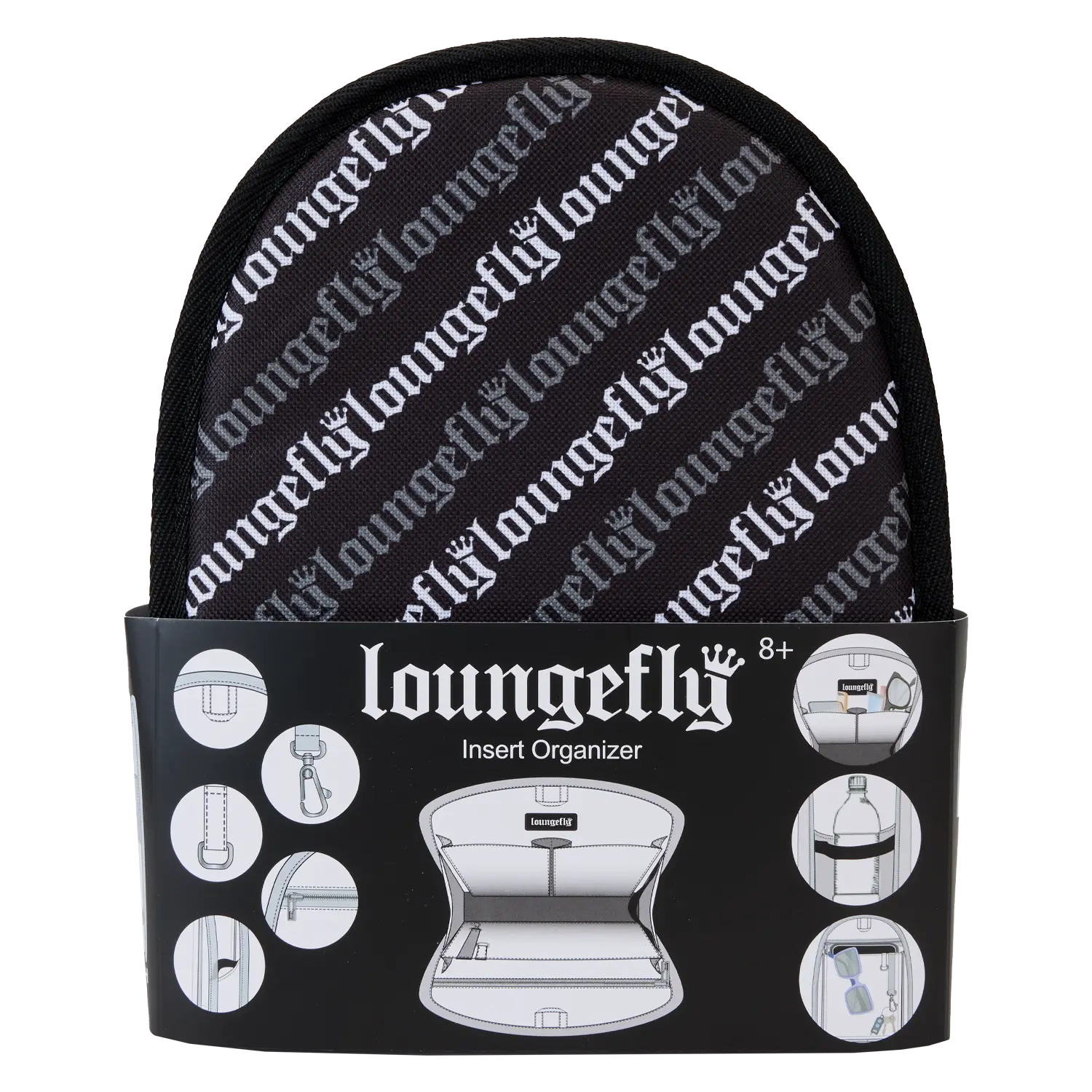 Loungefly Mini Backpack Bag Organizer Insert