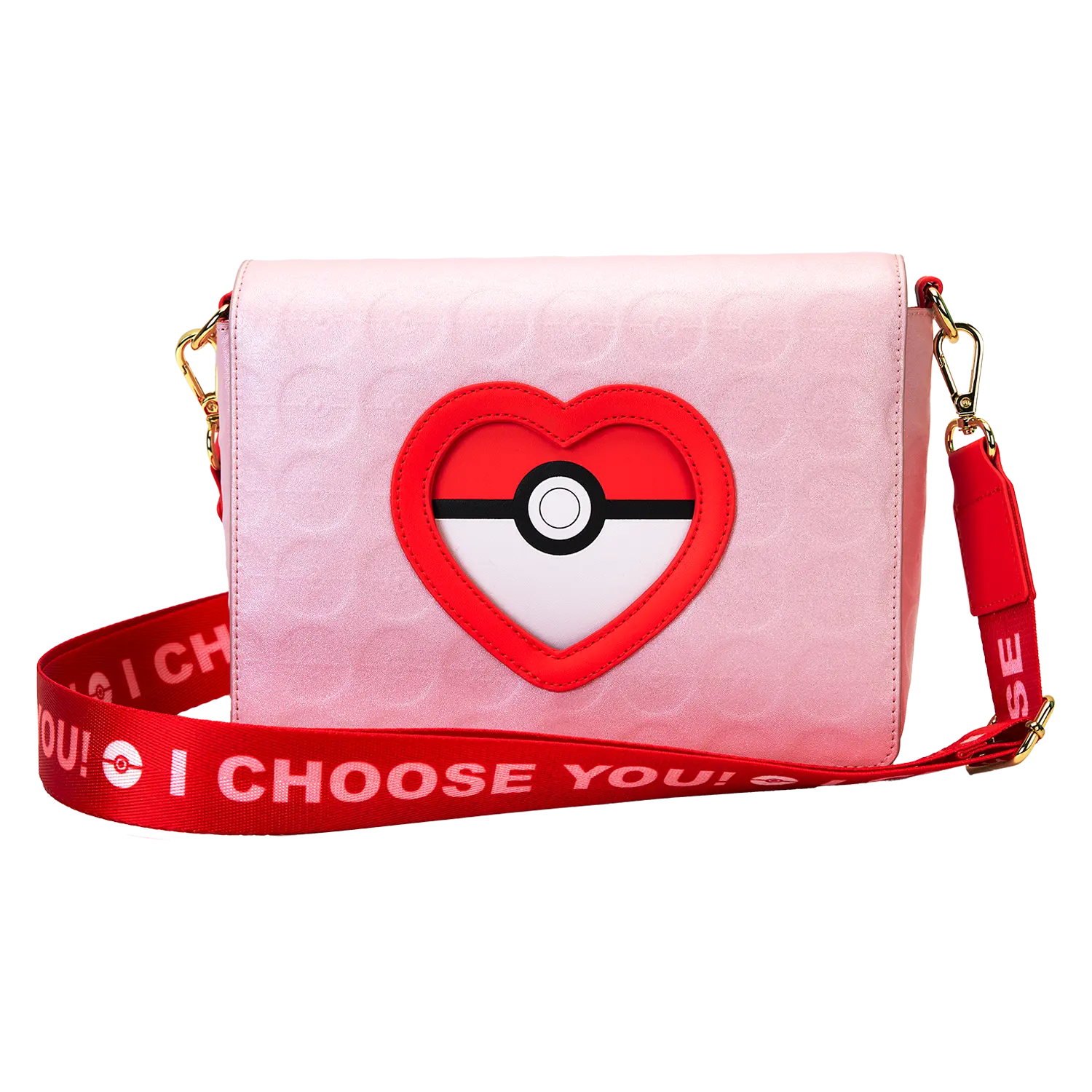 Pokémon Exclusive I Choose You Hearts Crossbody Bag - Image 4