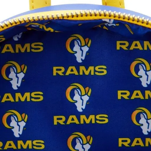 NFL Los Angeles Rams Patches Mini Backpack - Image 5