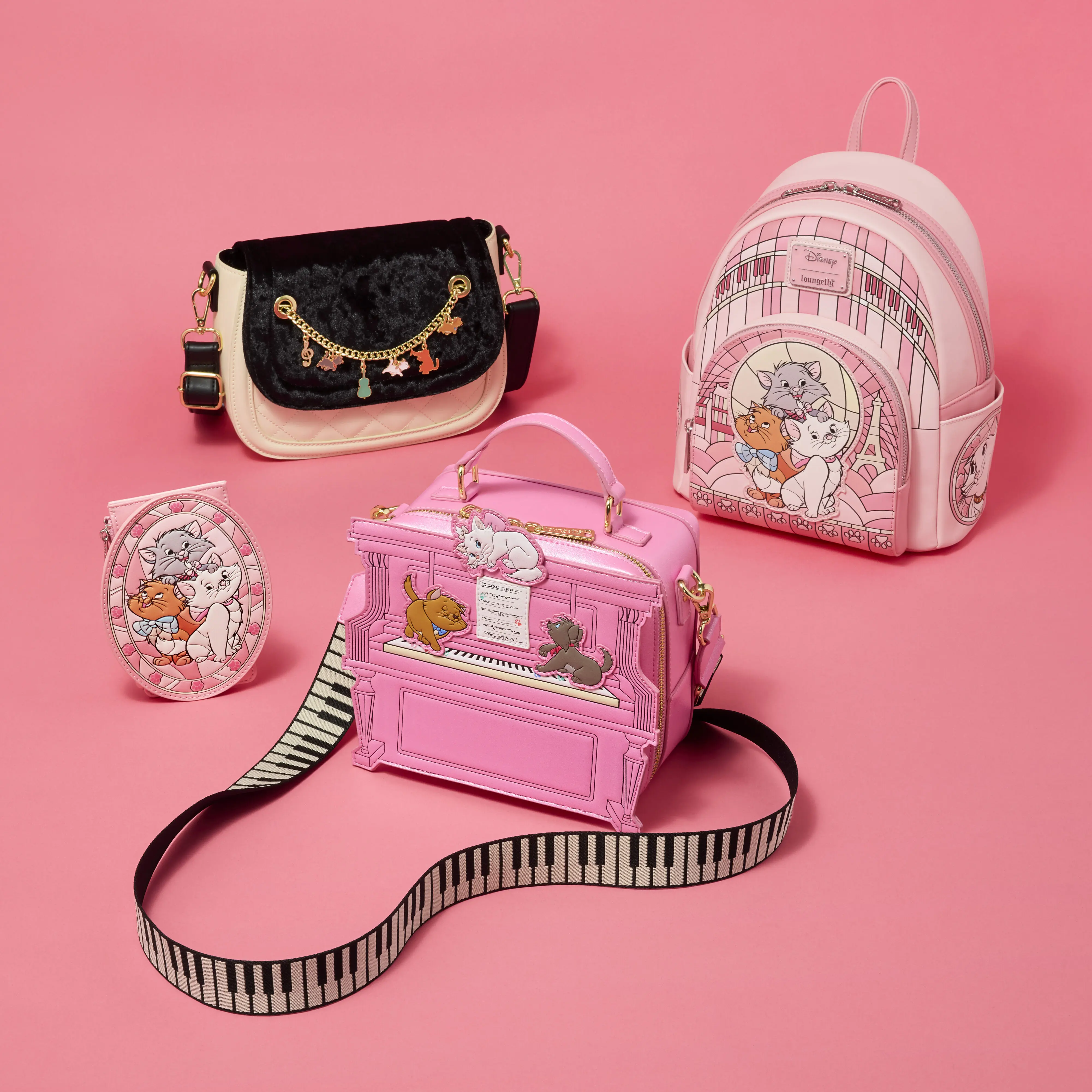 The Aristocats Exclusive Stained Glass Mini Backpack - Image 3