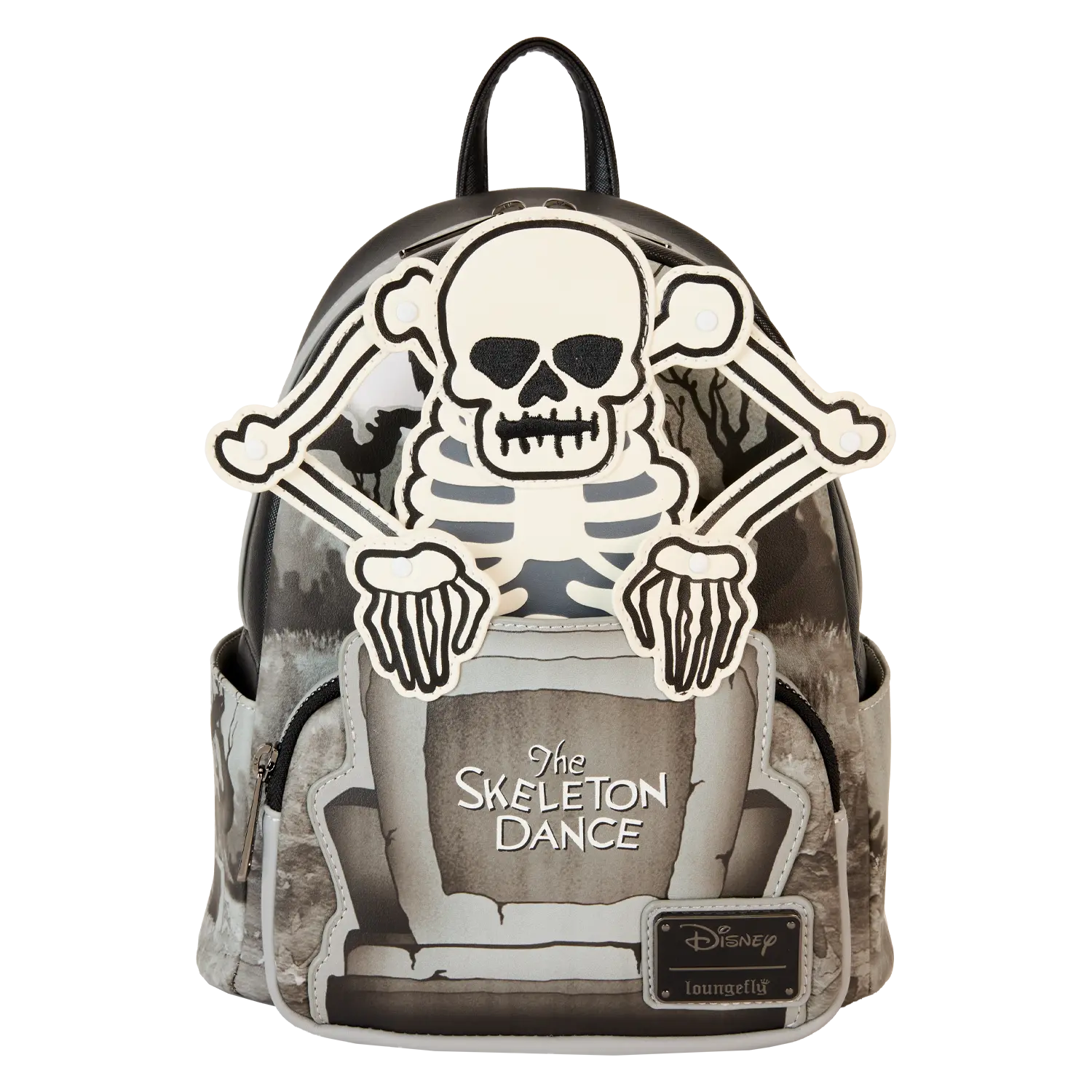 The Skeleton Dance 95th Anniversary Glow Mini Backpack - Image 4