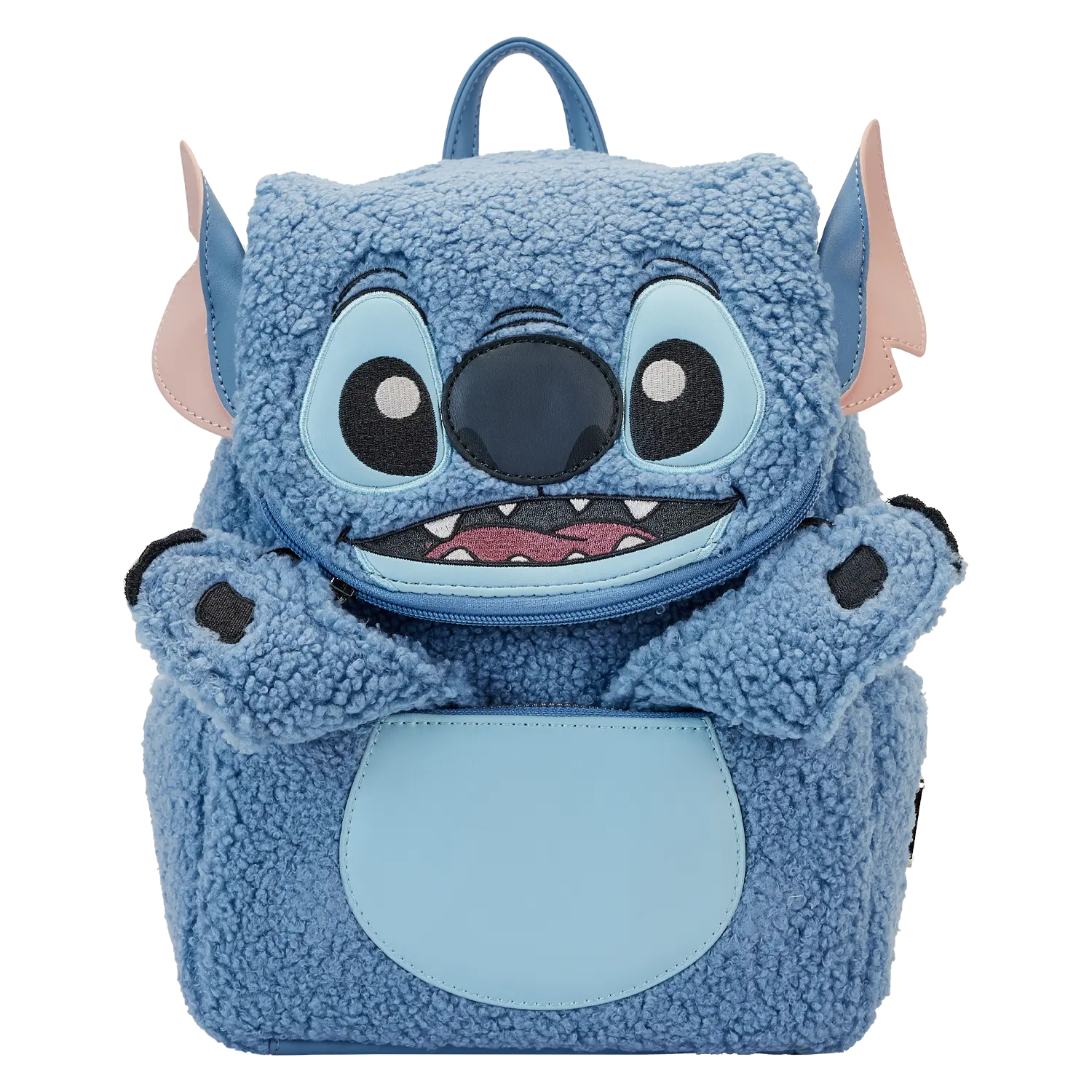 Stitch Plush Sherpa Cosplay Mini Backpack - Image 4