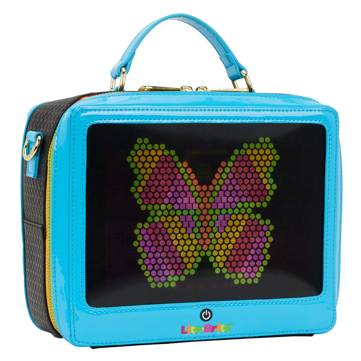 Lite-Brite Lenticular Glow Crossbody Bag with Coin Bag - Image 4