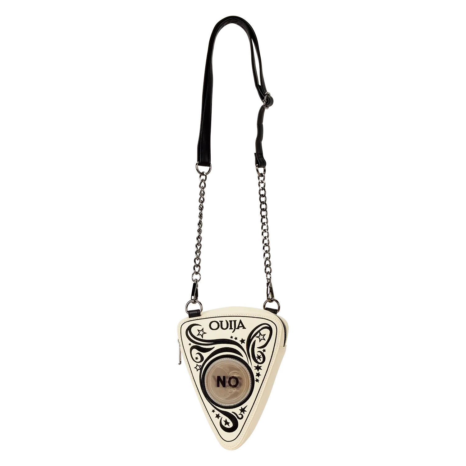 Ouija Planchette Lenticular Glow Figural Crossbody Bag - Image 4