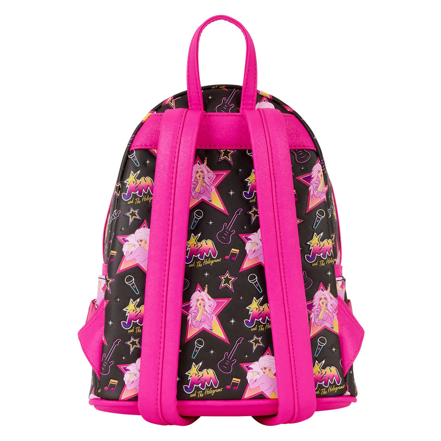 Jem and the Holograms Glitter All-Over Print Mini Backpack - Image 6
