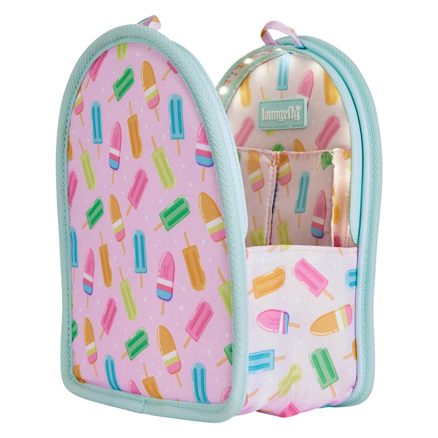 Loungefly Popsicle Light-Up Mini Backpack Bag Organizer Insert - Image 2