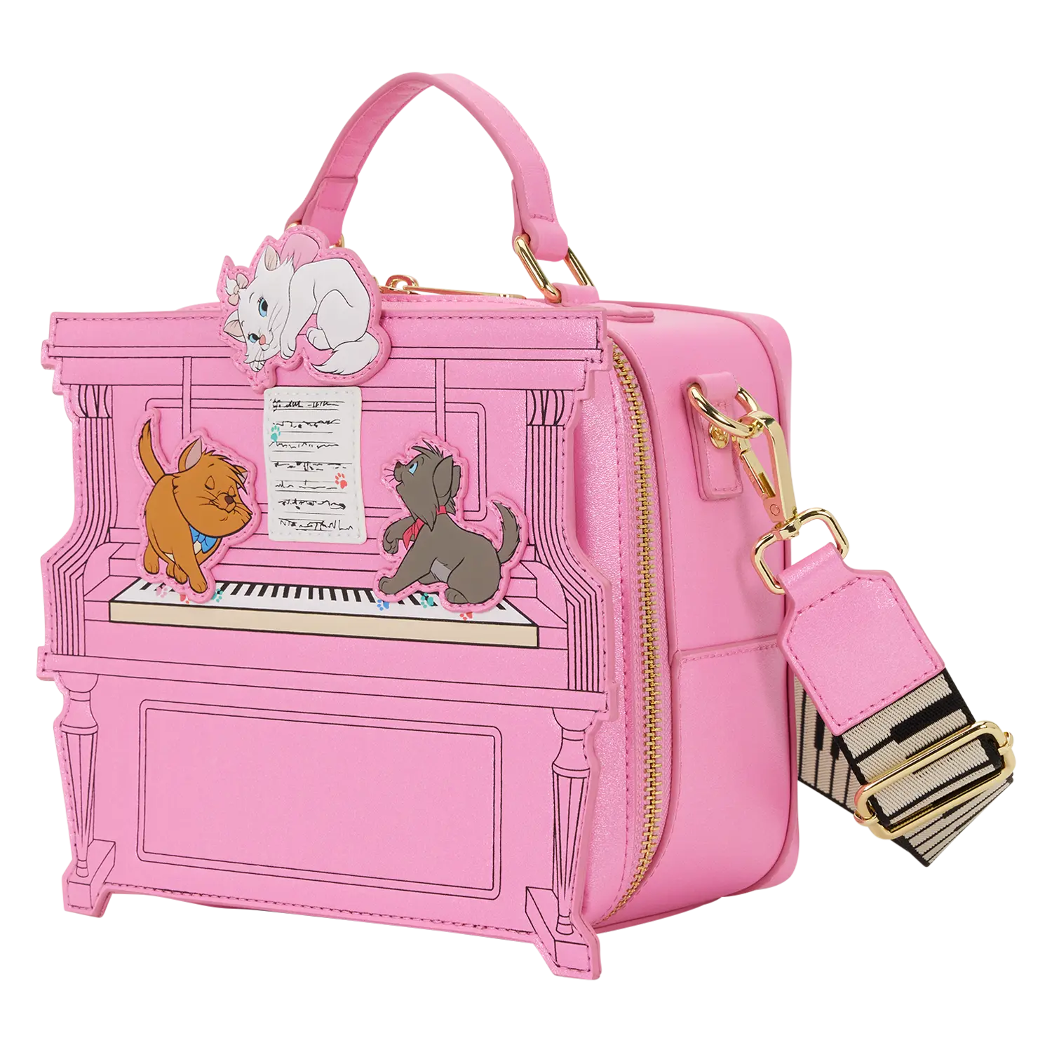 The Aristocats Figural Piano Crossbody Bag - Image 5