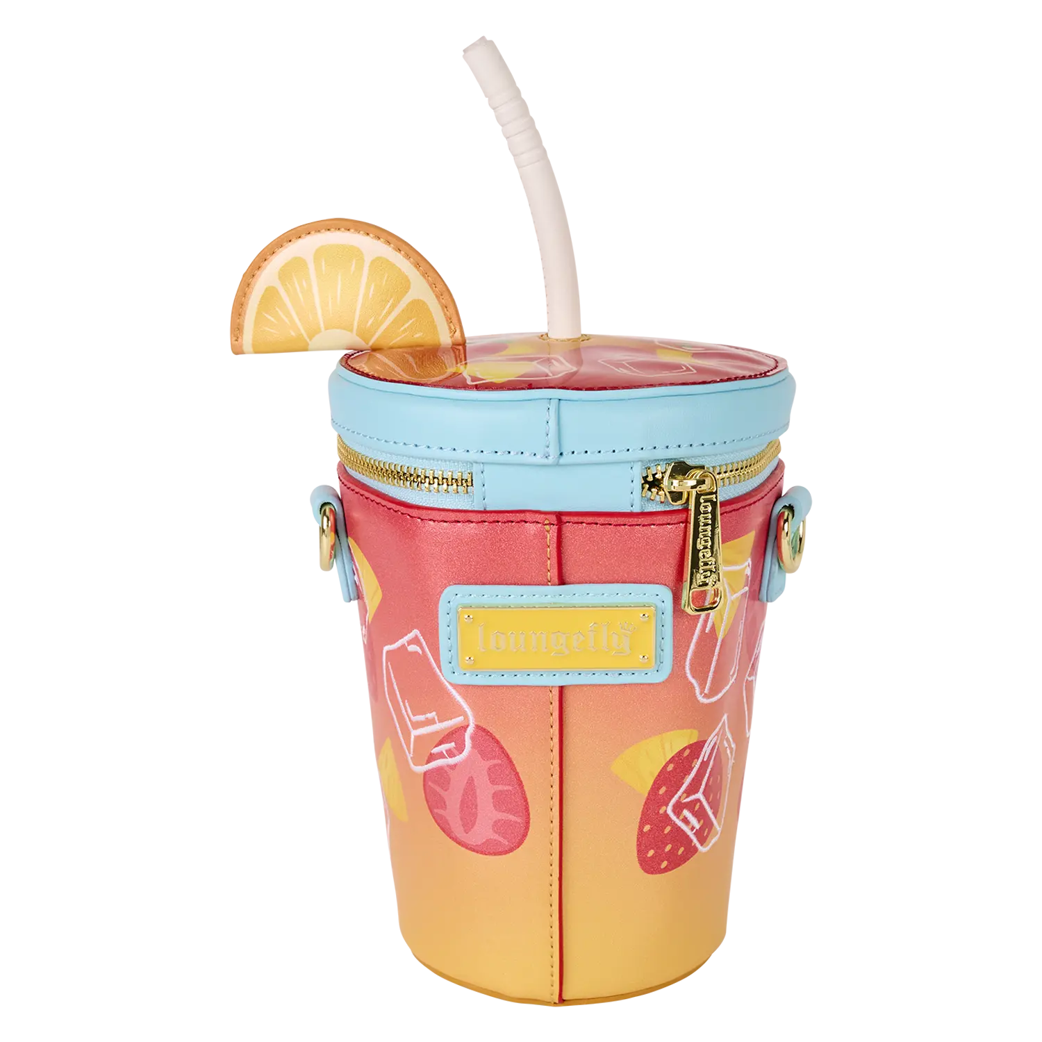 Loungefly Tropical Drink Figural Crossbody Bag - Image 6