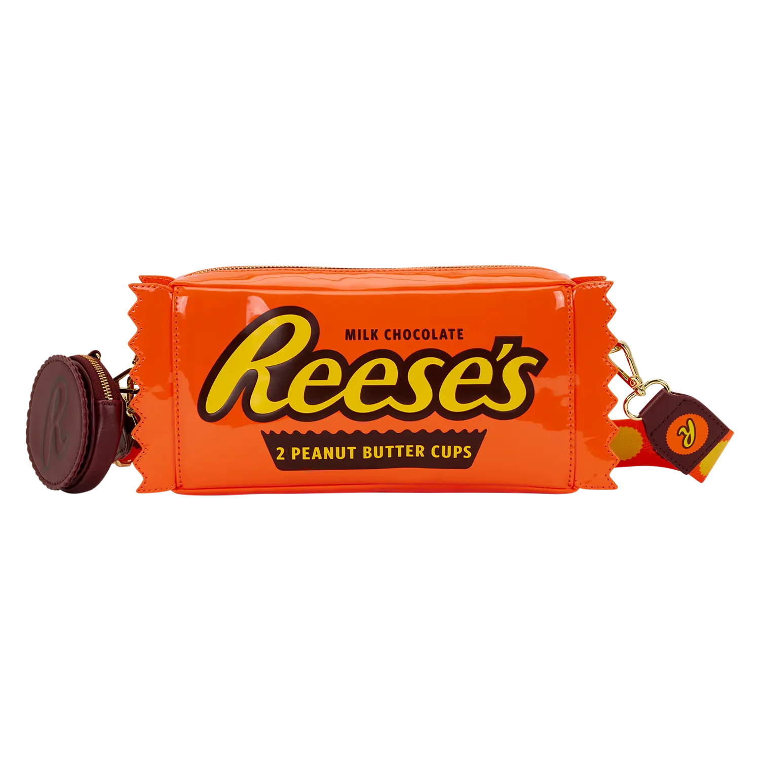Hershey's Reese's Peanut Butter Cups Crossbody Bag with Coin Bag