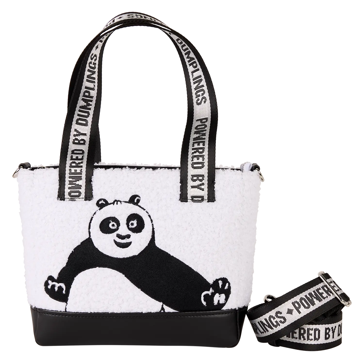 Kung Fu Panda Sherpa Mini Tote Crossbody Bag