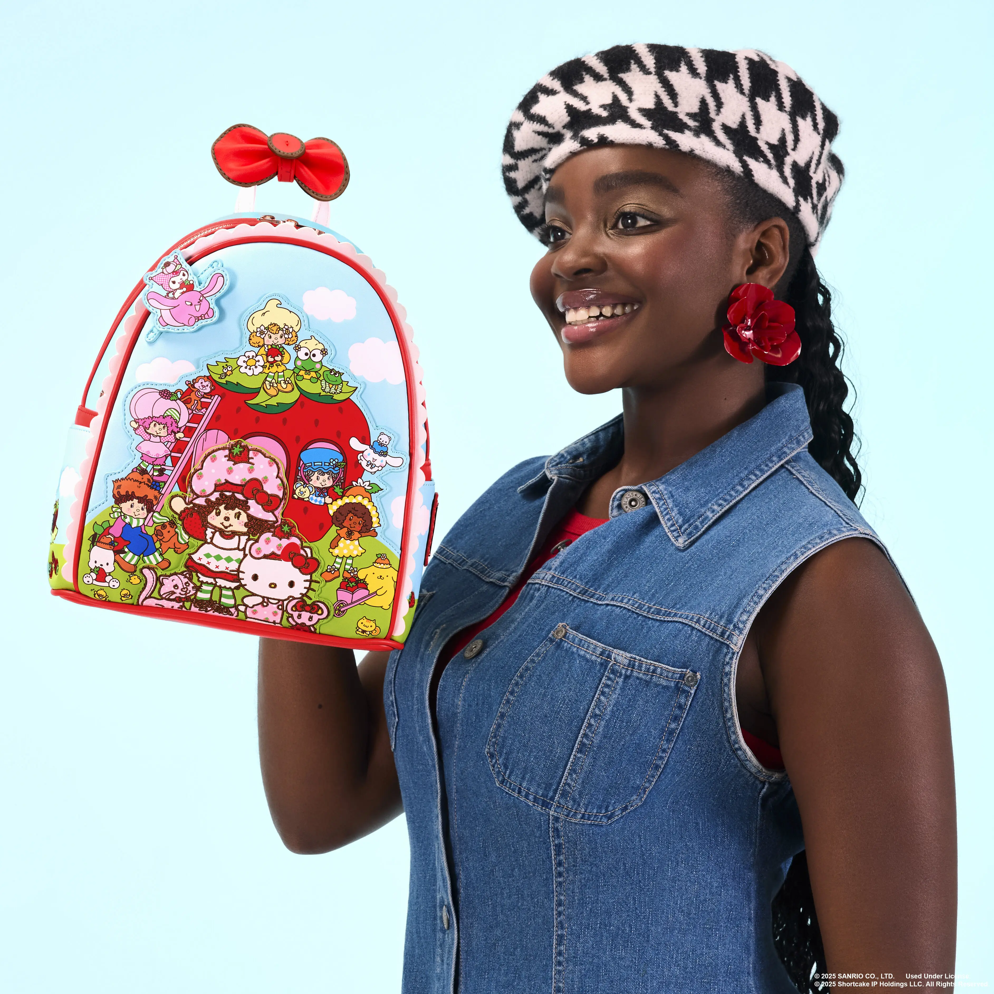 Sanrio Hello Kitty & Friends x Strawberry Shortcake Scented Mini Backpack - Image 3