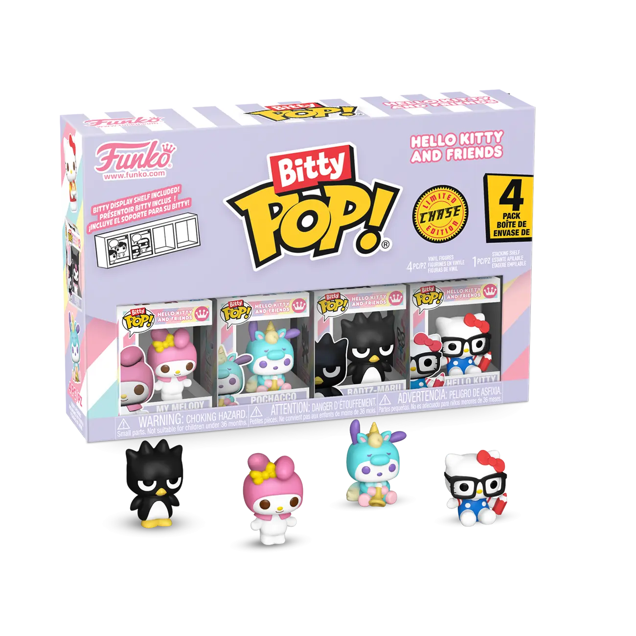 Bitty Pop! Hello Kitty and Friends 4-Pack Series 4