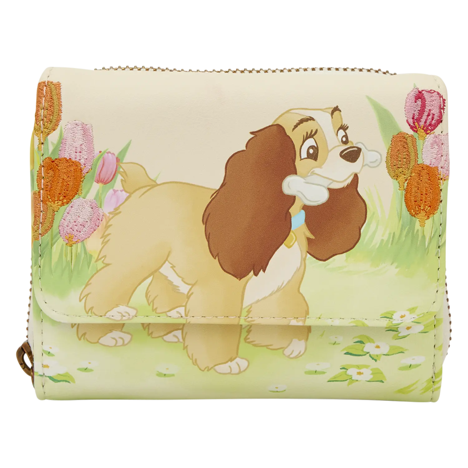 Lady and the Tramp Pastel Tulip Trifold Wallet