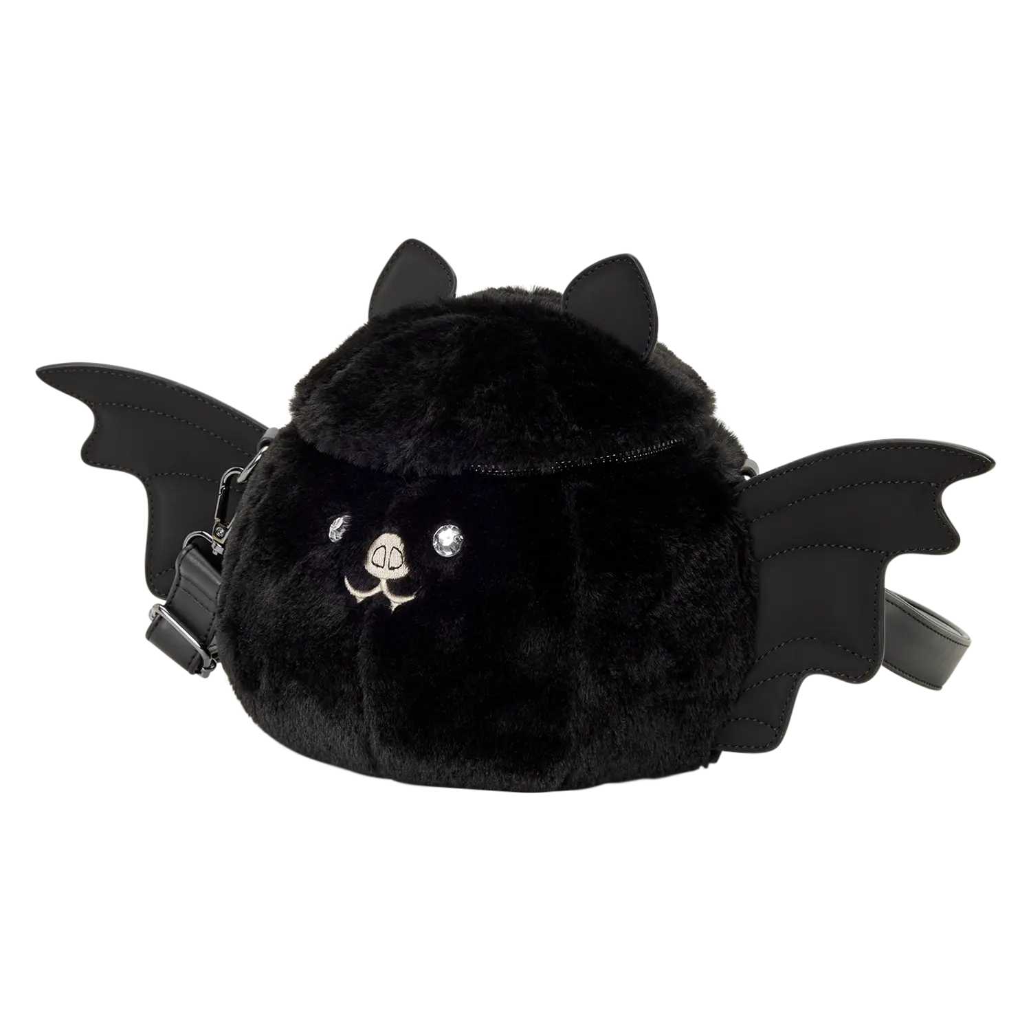 Loungefly Plush Bat Figural Crossbody Bag - Image 5