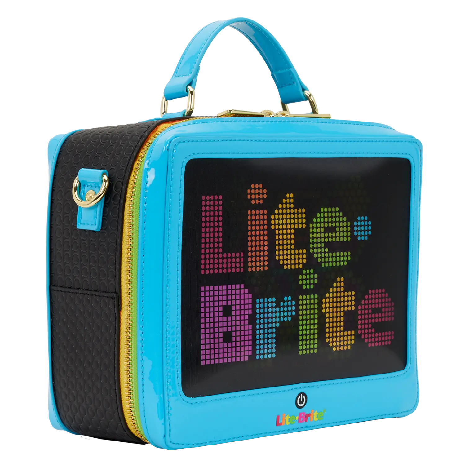 Lite-Brite Lenticular Glow Crossbody Bag with Coin Bag - Image 5