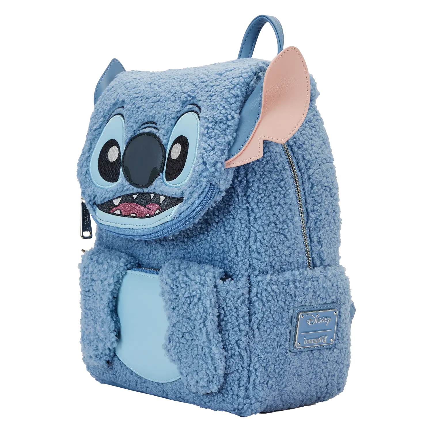 Stitch Plush Sherpa Cosplay Mini Backpack - Image 5