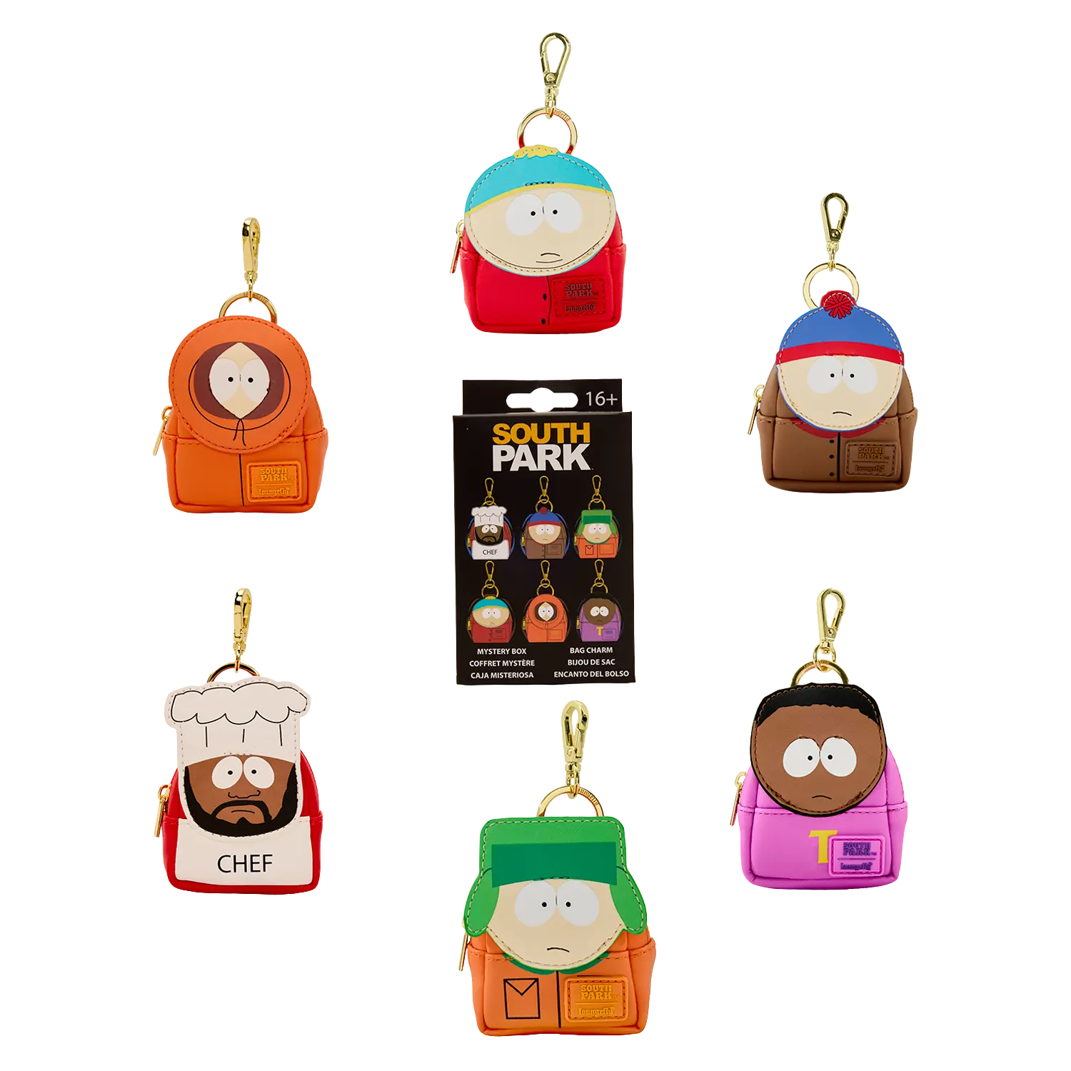 South Park Mystery Mini Backpack Keychain Charm
