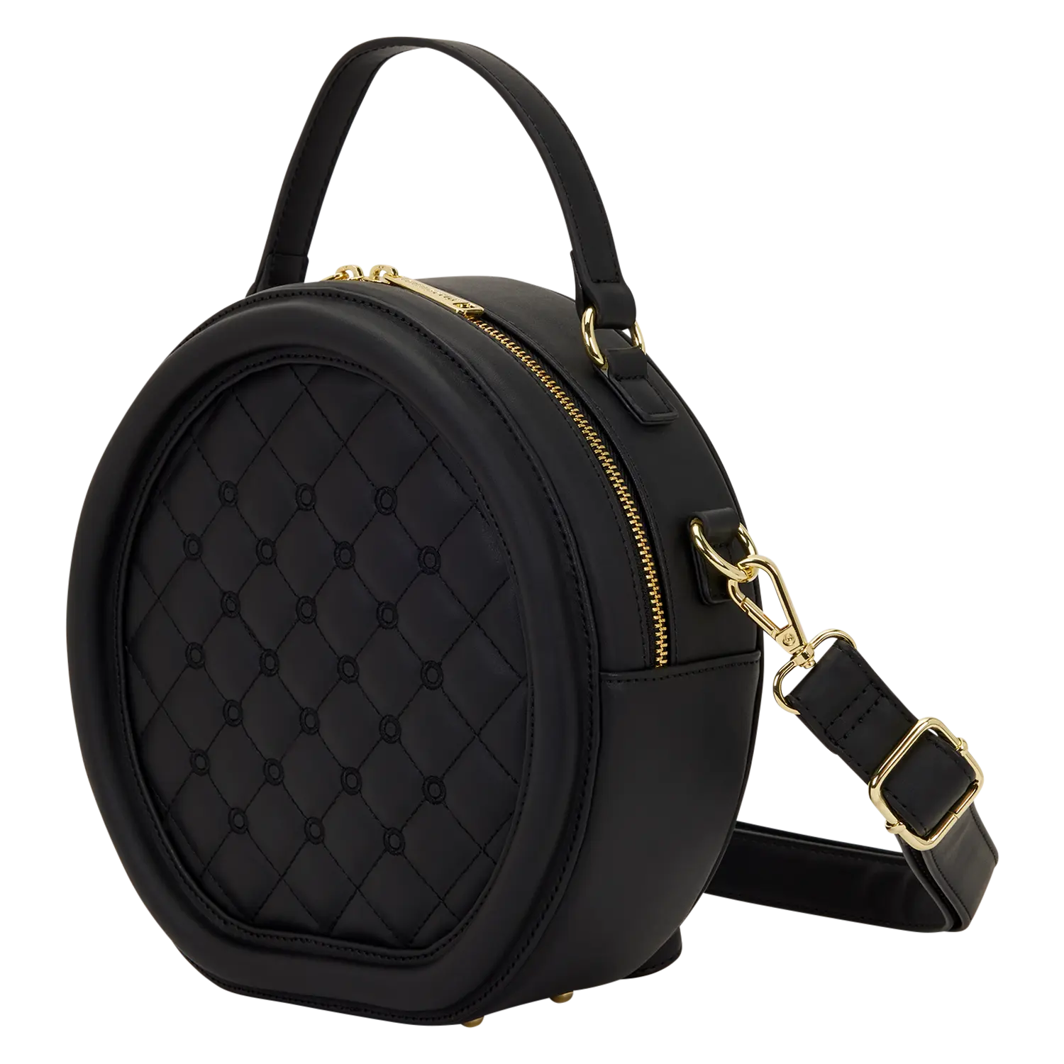 Loungefly The Laura Black Crossbody Pin Trader Bag - Image 6