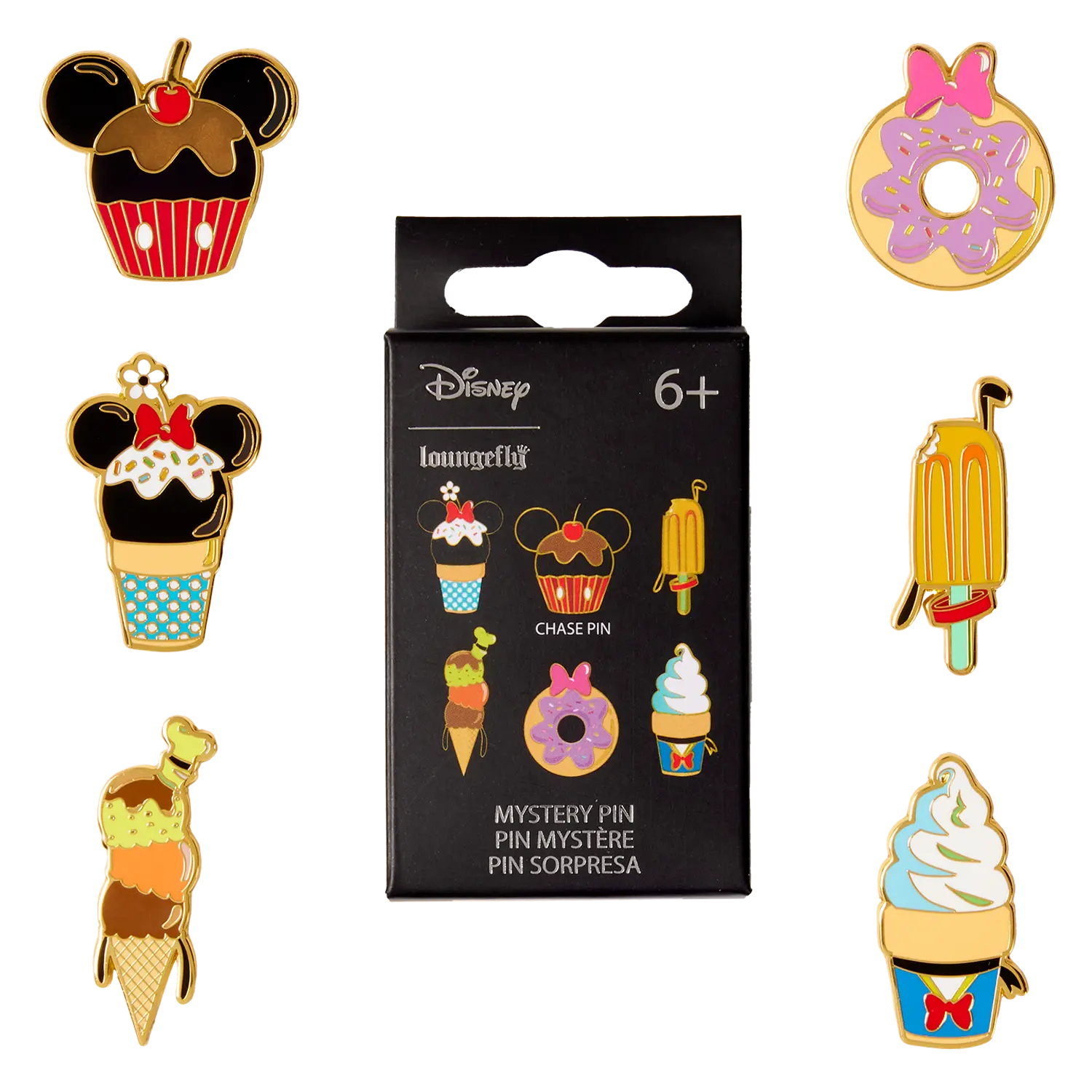 Mickey & Friends Surprise Snack Mystery Box Pin