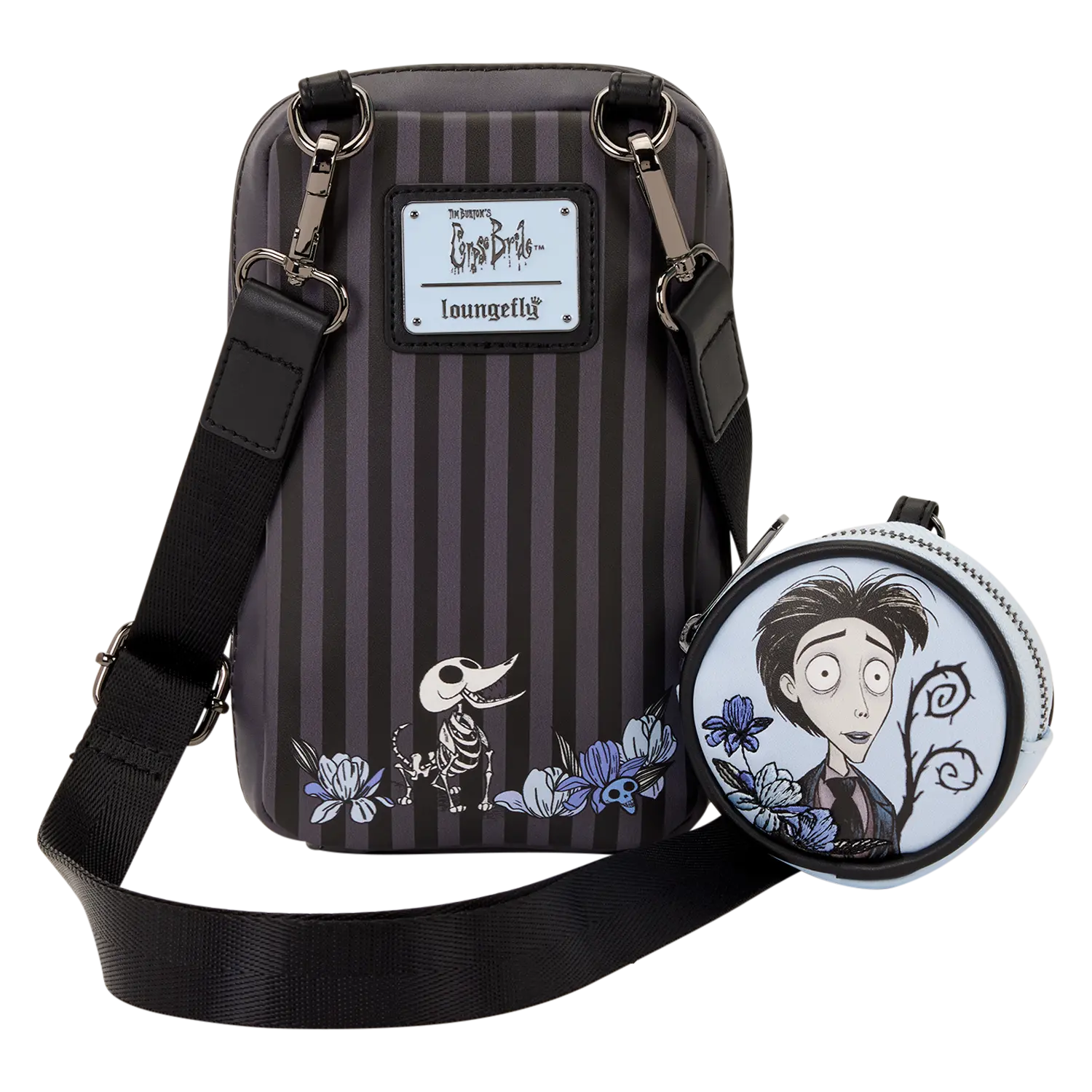 Corpse Bride Emily Sling Crossbody Bag with Coin Bag - Image 6