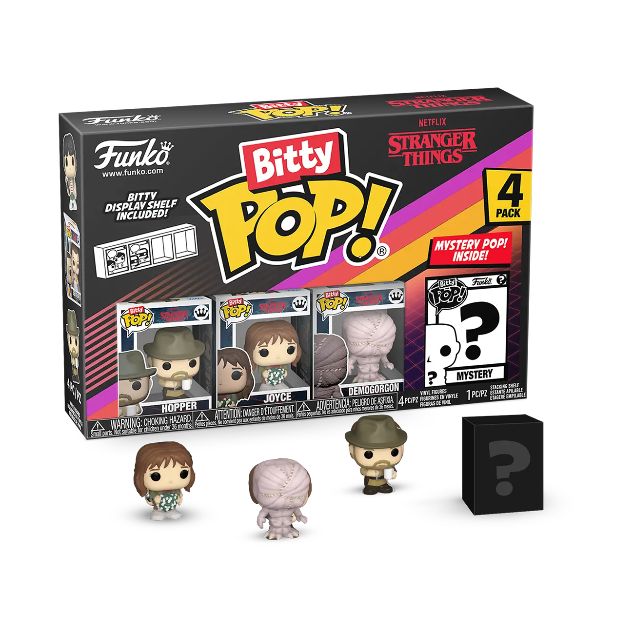 Bitty Pop! Stranger Things 4-Pack Series 4