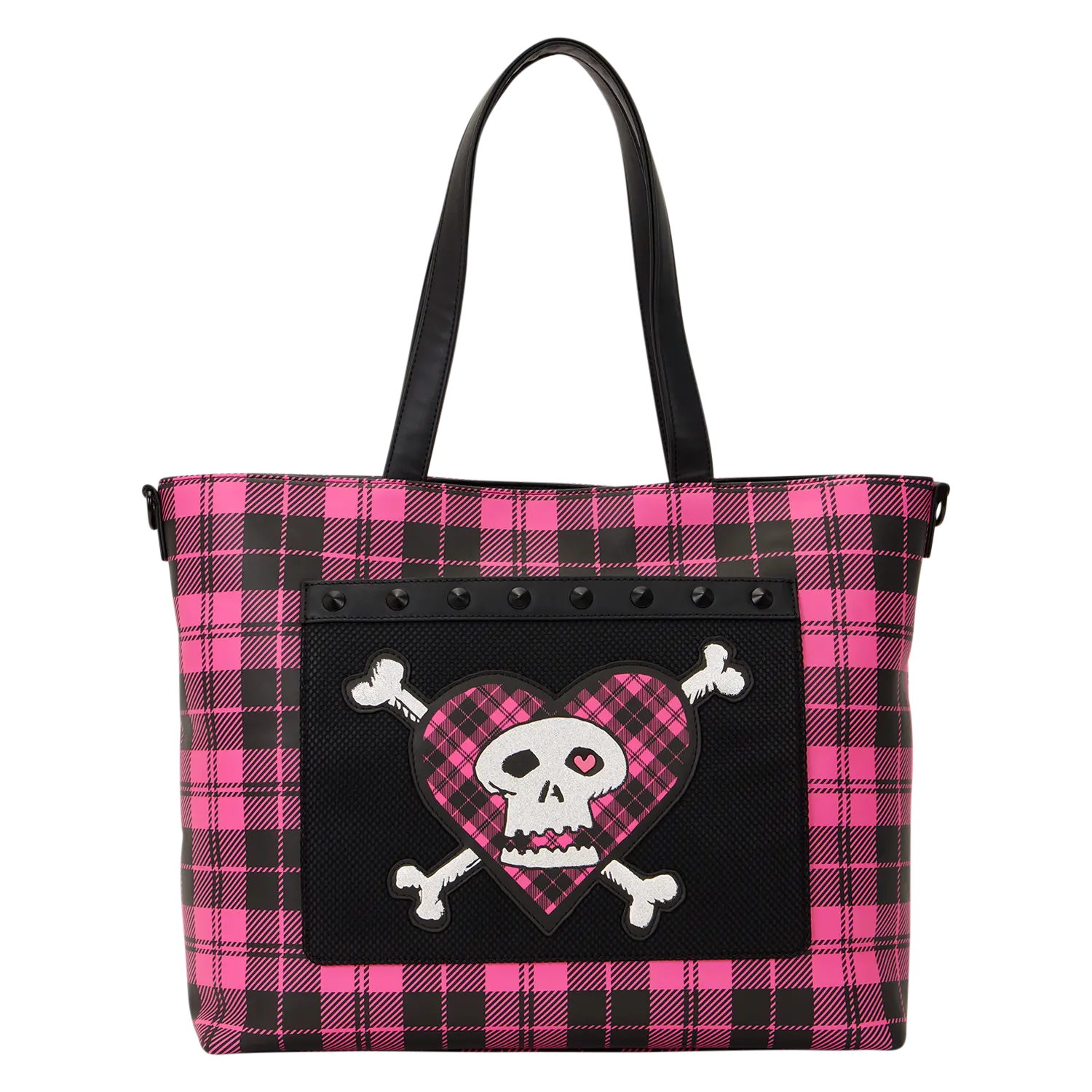 Avril Lavigne Logo Tote Crossbody Bag with Coin Bag