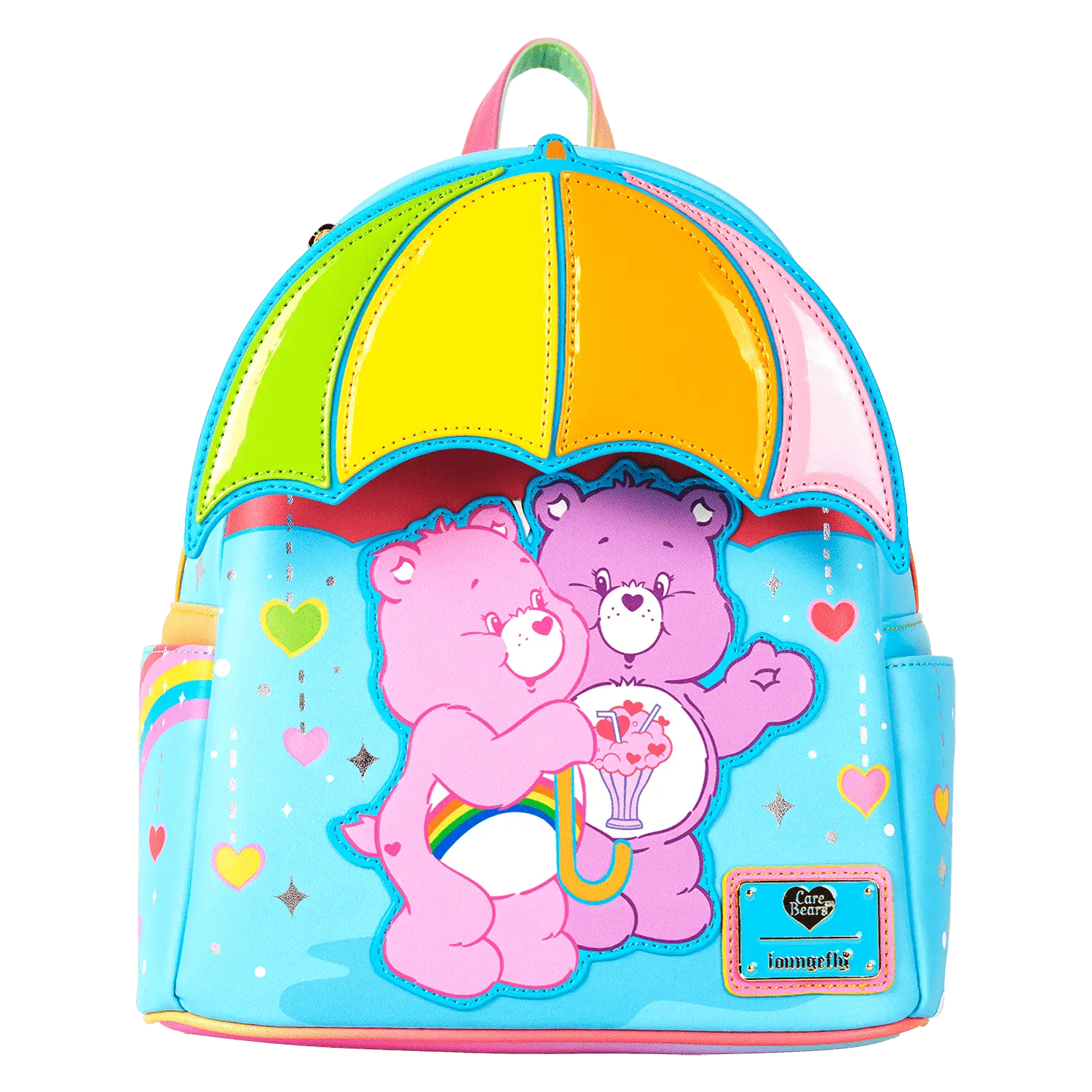 Care Bears Cheer Bear & Share Bear Rainbow Umbrella Mini Backpack