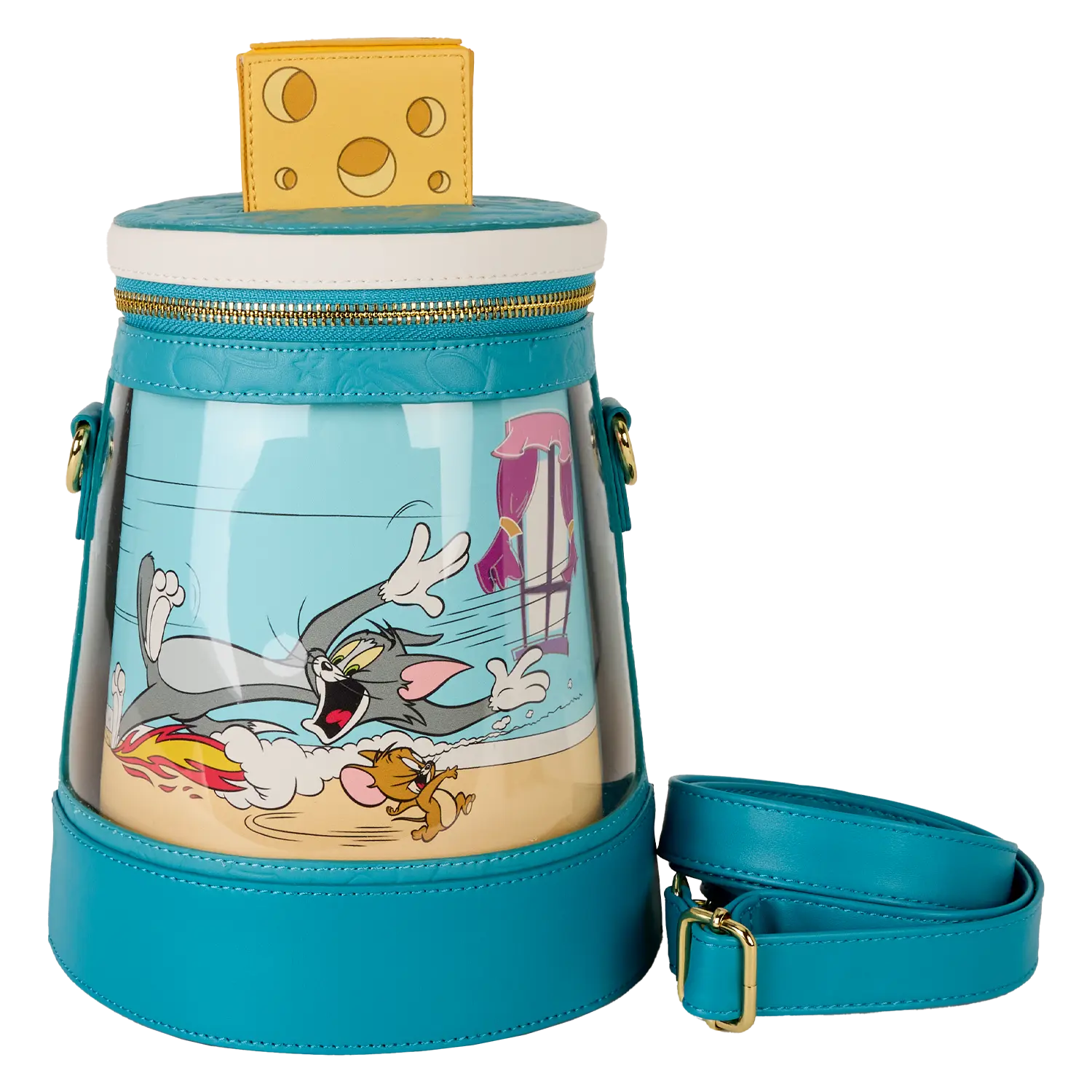 Tom and Jerry Spinning Scene Crossbody Bag - Image 3