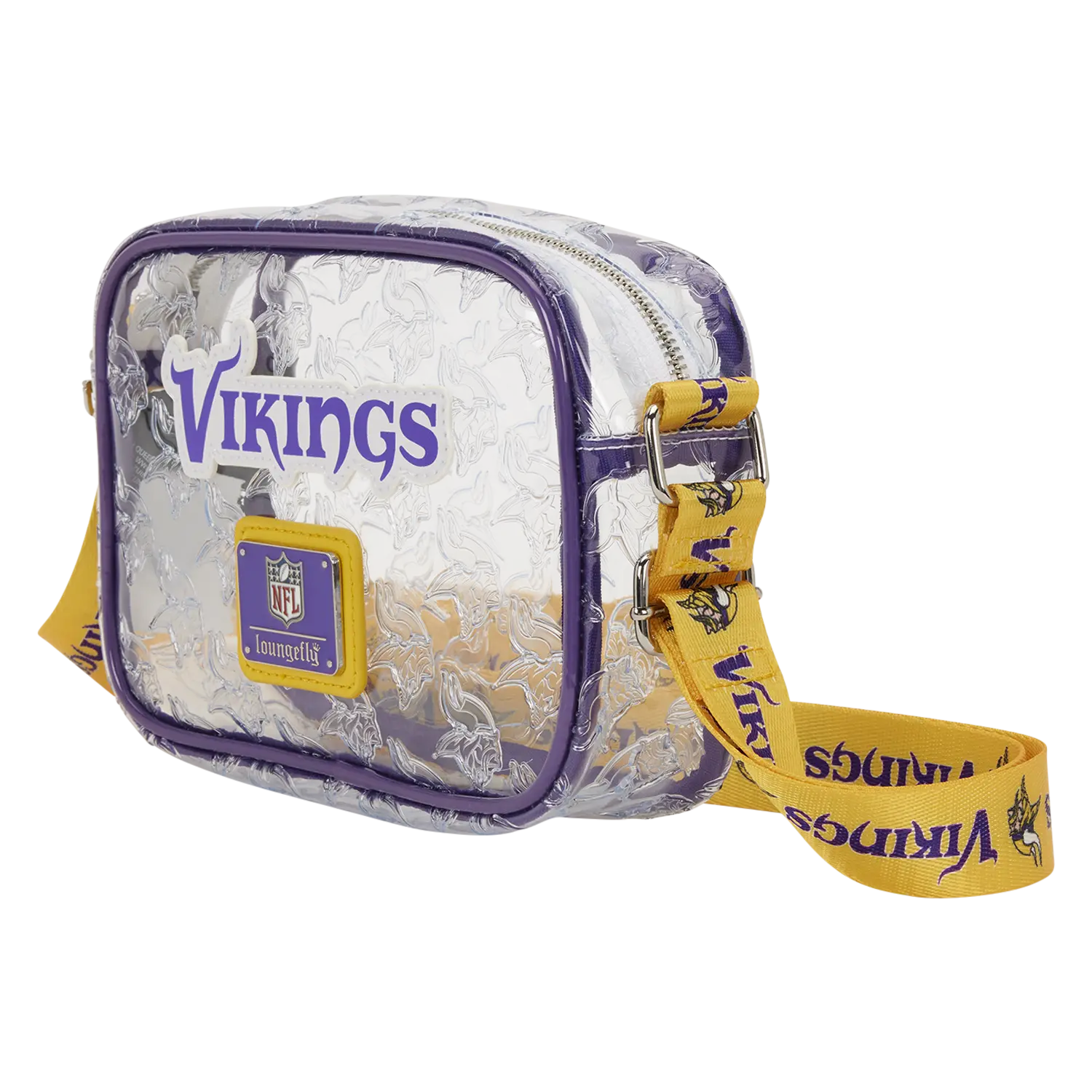 NFL Minnesota Vikings Clear Crossbody Stadium Bag - Image 3