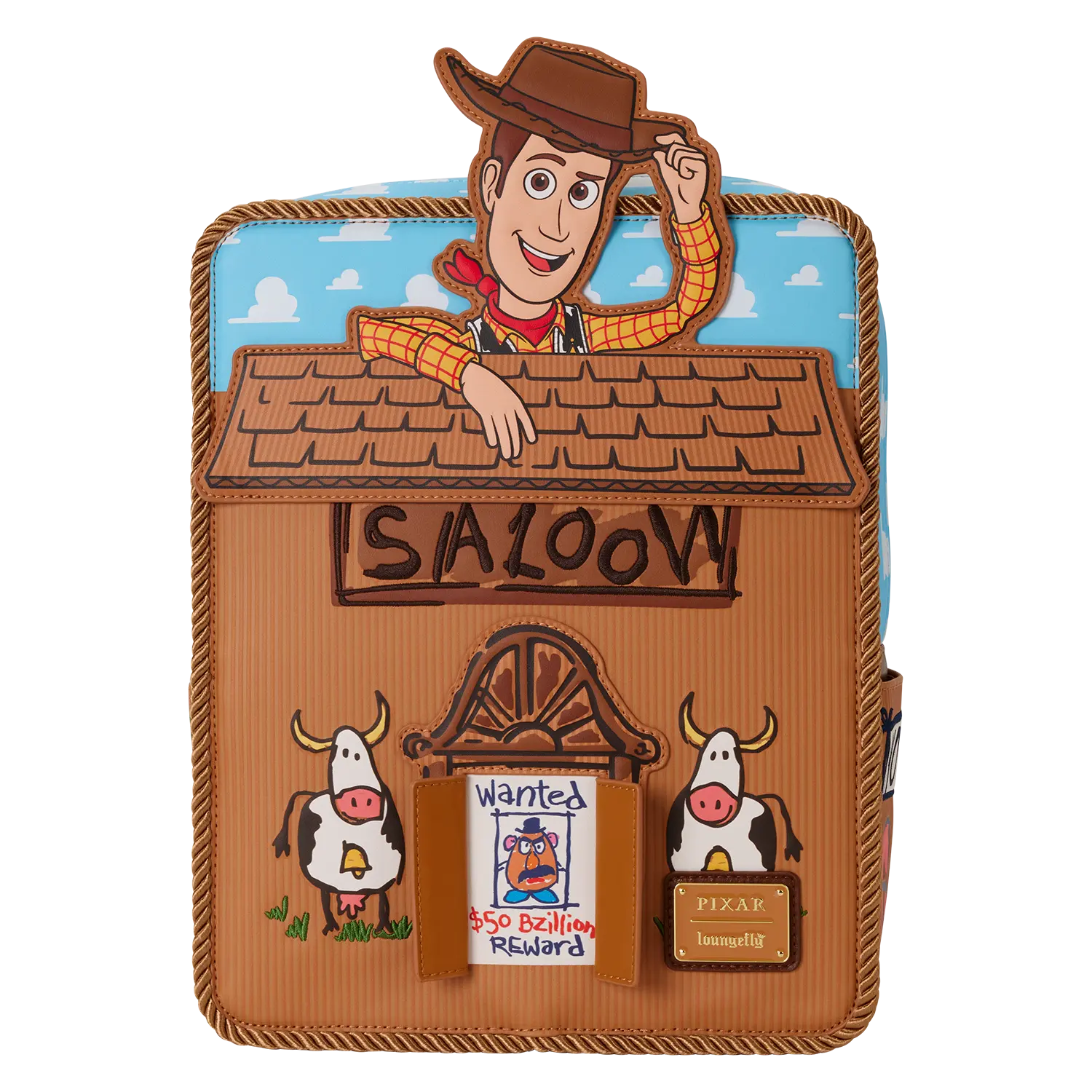 Toy Story 30th Anniversary Woody Saloon Mini Backpack - Image 4
