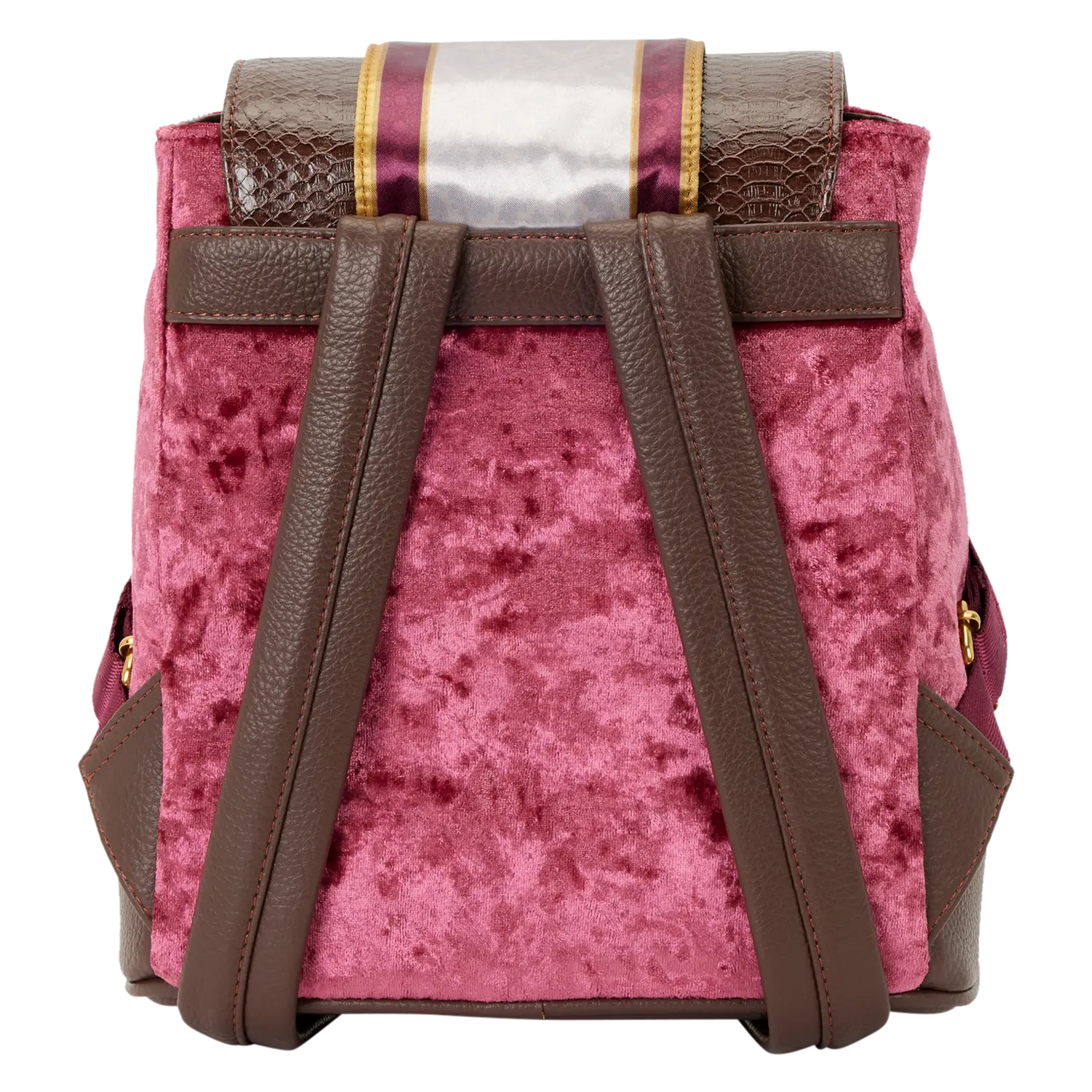 Exclusive Harry Potter Gryffindor Banner Velvet Mini Backpack - Image 5