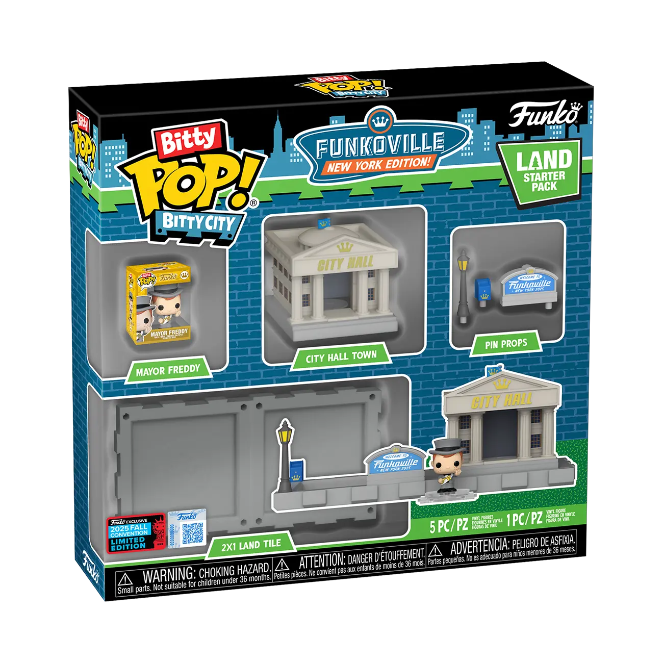 Bitty Pop! Bitty City Funkoville New York Edition Land Starter Pack - Image 2