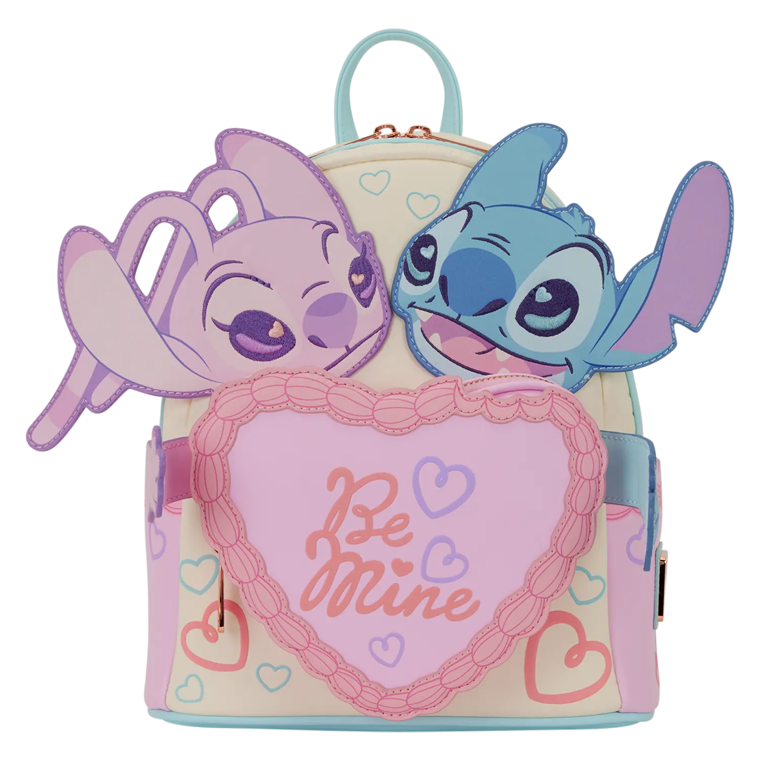 Stitch & Angel Be Mine Mini Backpack