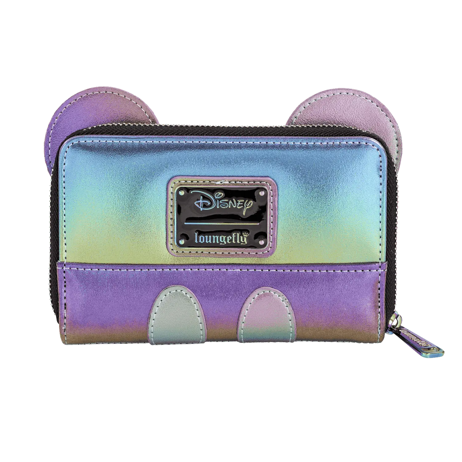 Mickey Mouse Exclusive Oil Slick Iridescent Cosplay Zip Around Wallet - Image 2